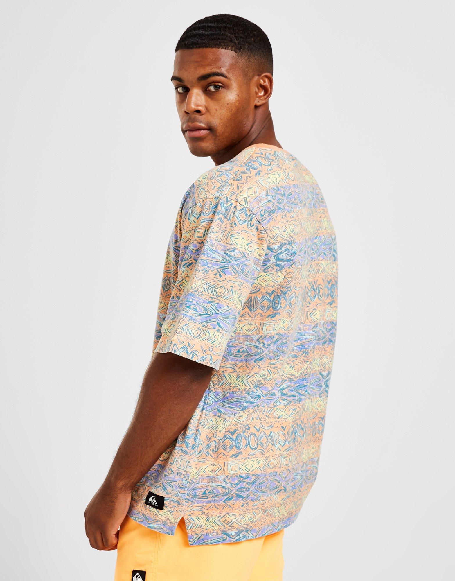 Quiksilver 90s Vibes All Over Print T-Shirt