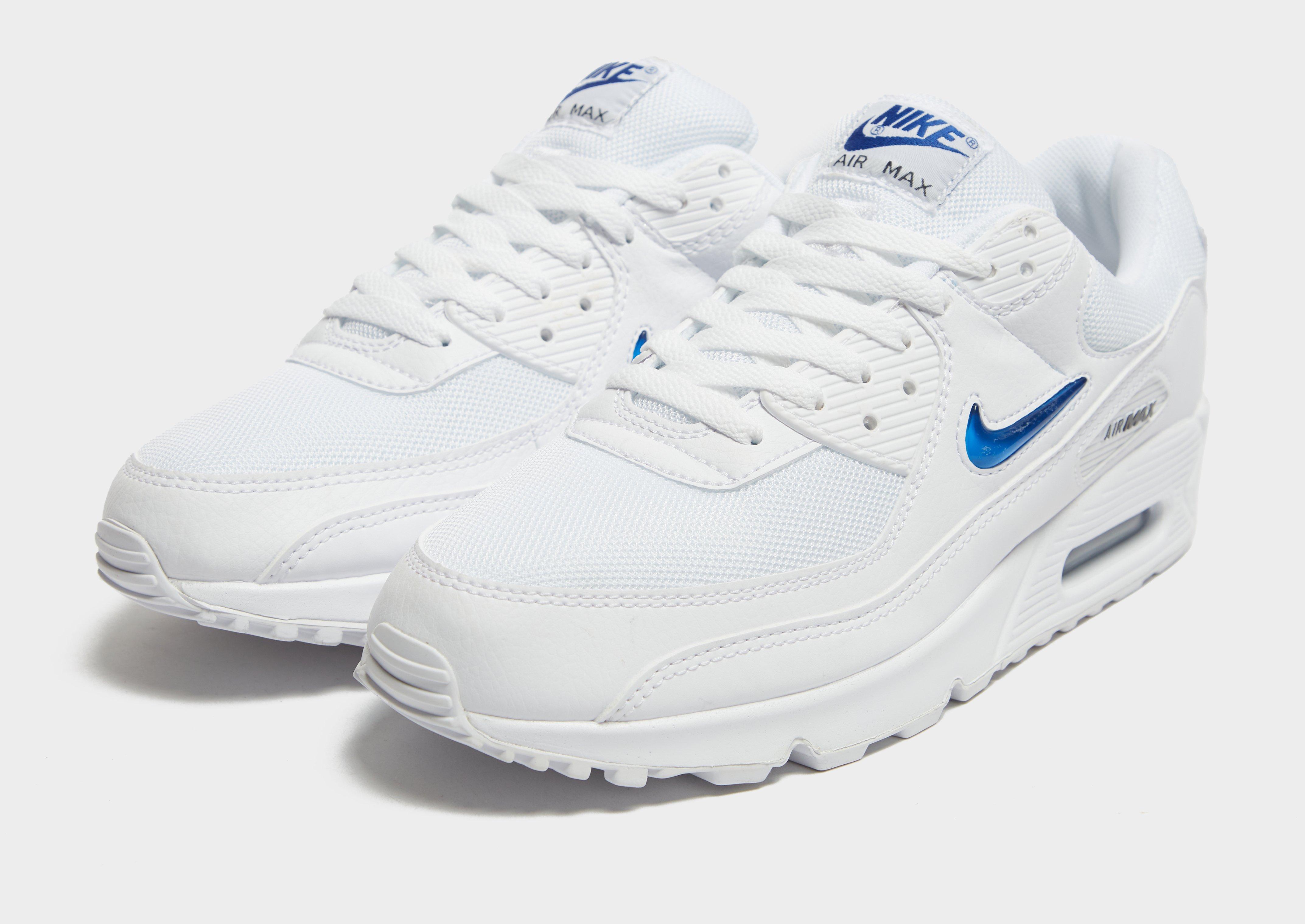 White Nike Air Max 90 | JD Sports Global