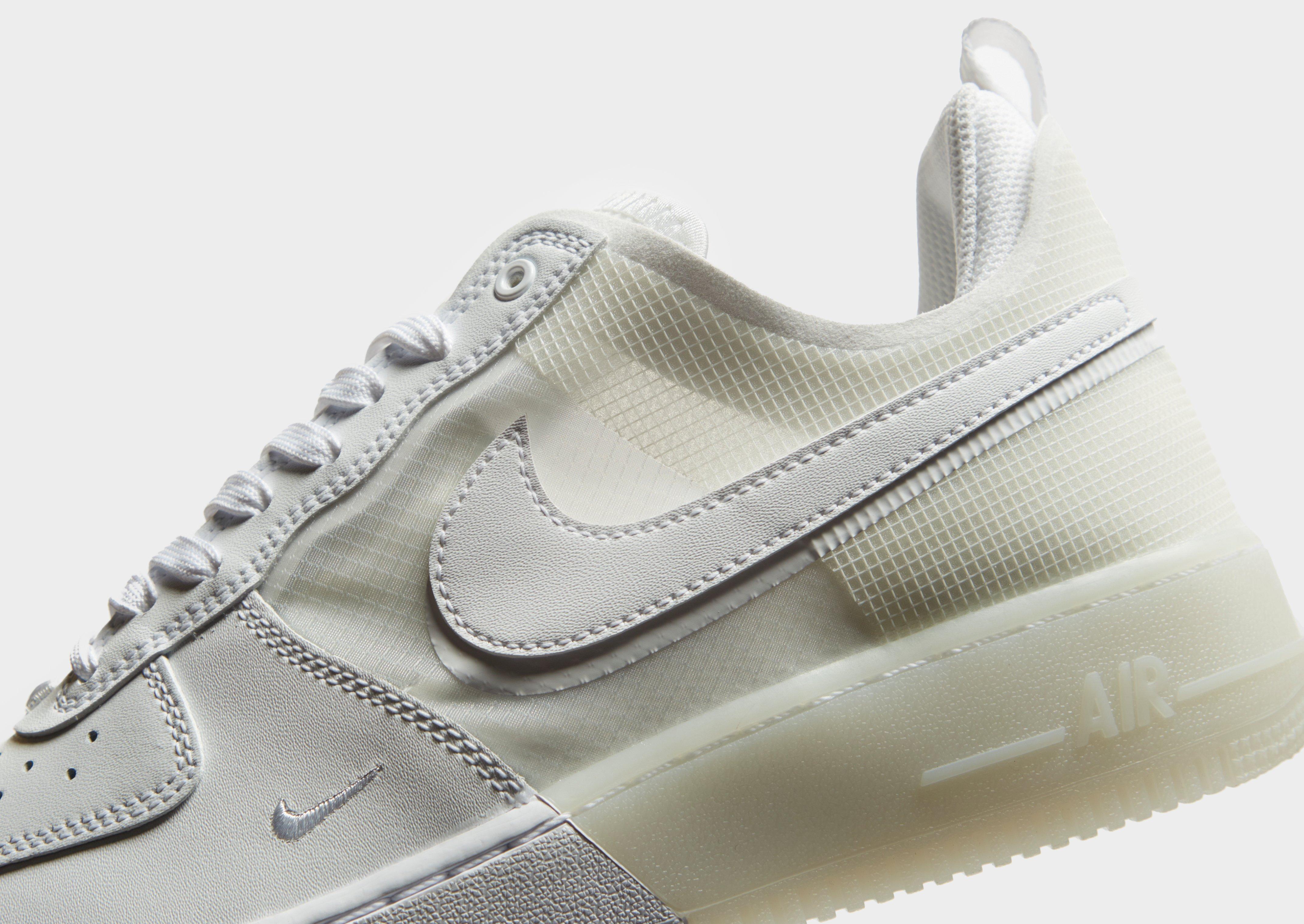 nike air force 1 react gray