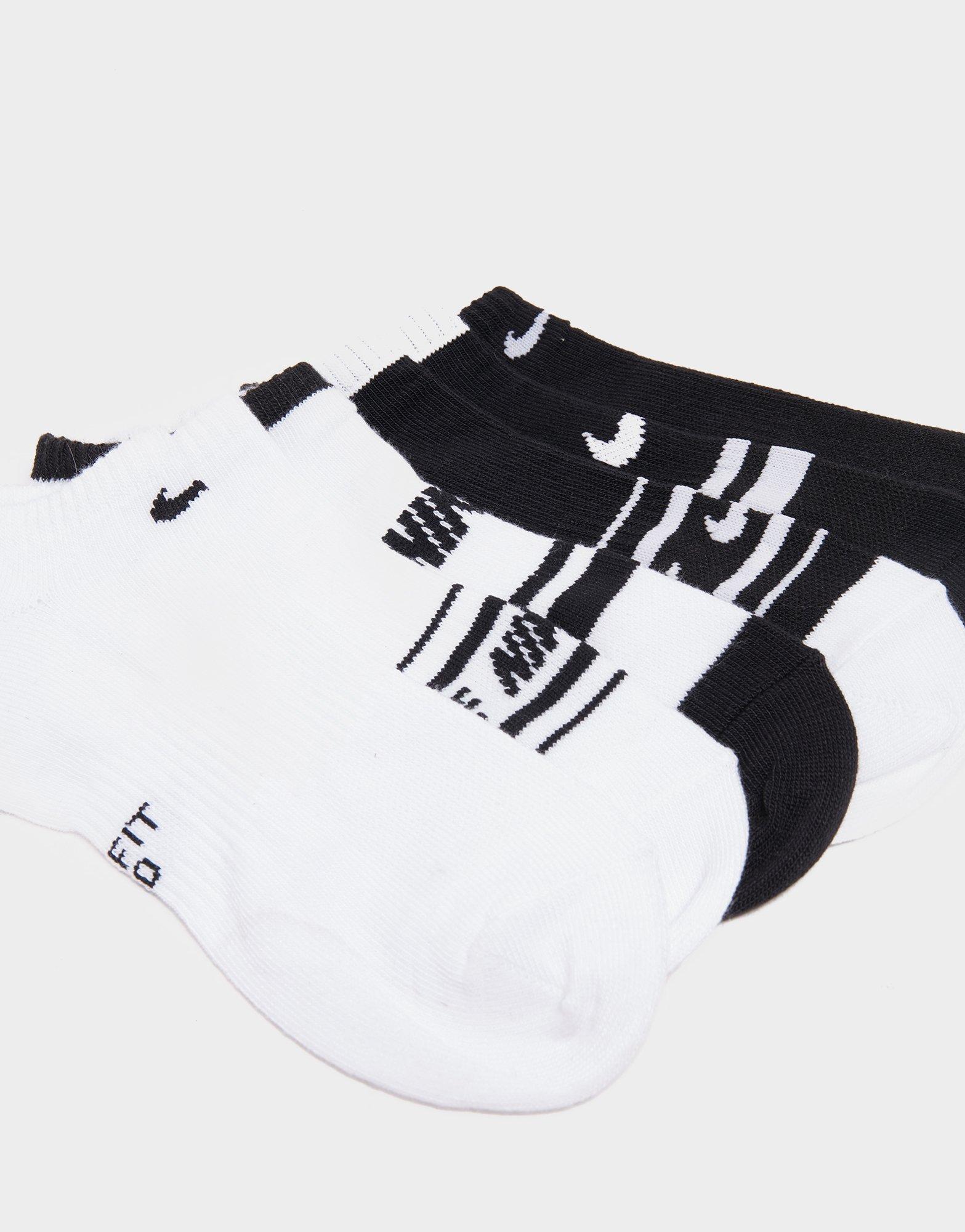 Nike 6-Pack Lightweight No Show Graphic Socks