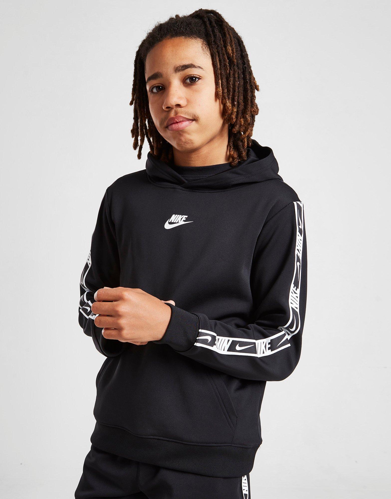 nike repeat hoodie black