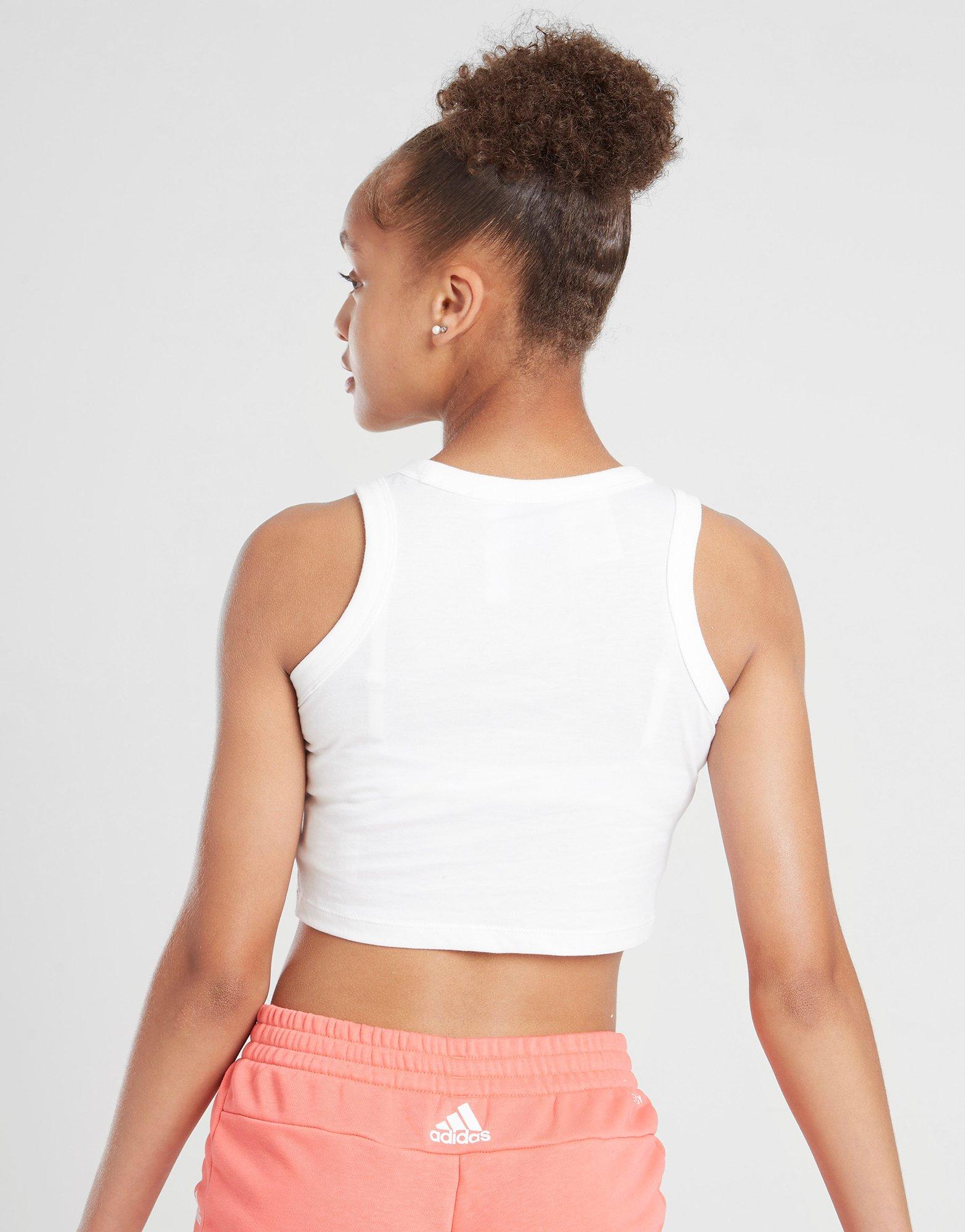 adidas Girls' Repeat Badge Of Sport Tank Top Junior