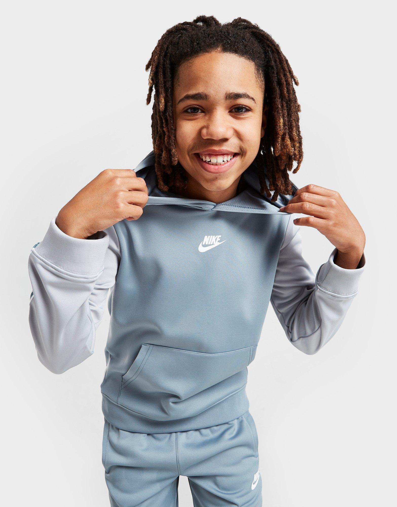 Nike Repeat Tape Overhead Hoodie Junior
