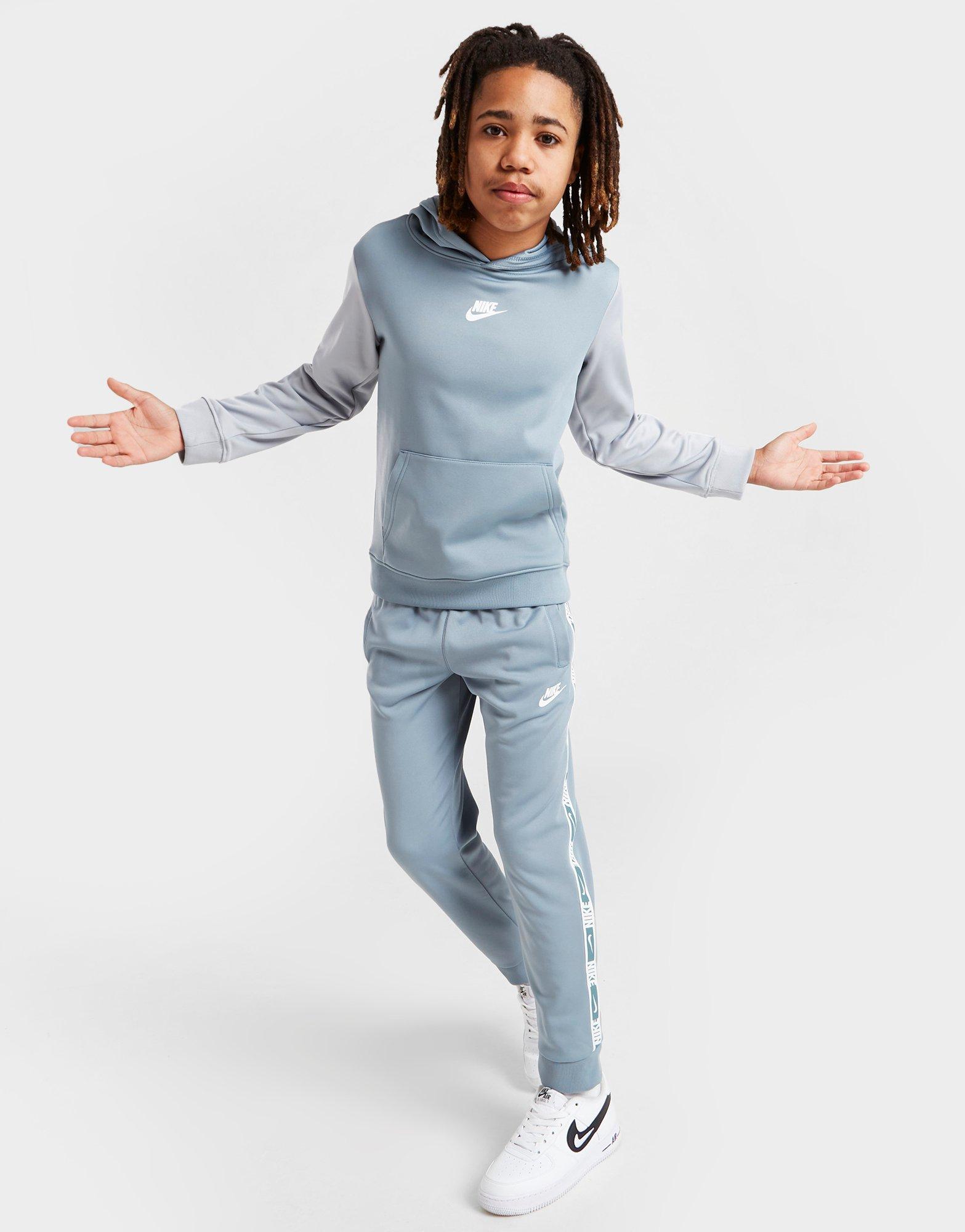 Nike Repeat Tape Overhead Hoodie Junior