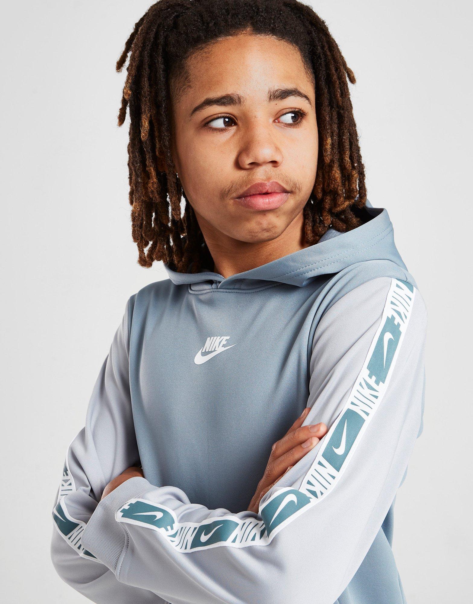 Nike Repeat Tape Overhead Hoodie Junior