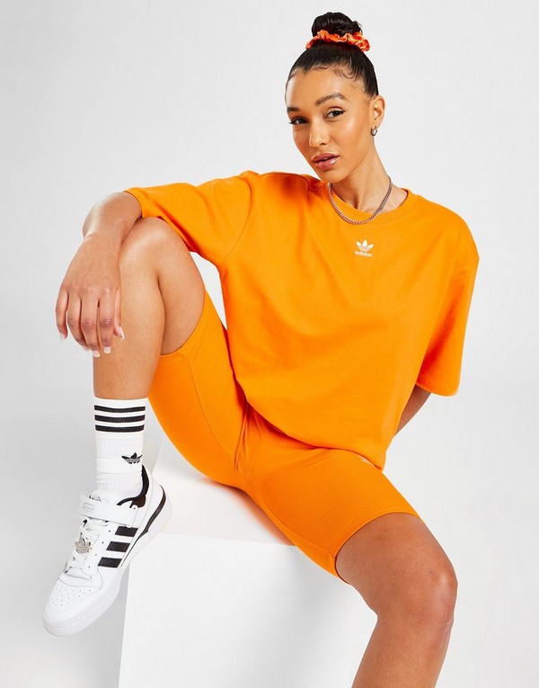 Electrician Tub phone Orange adidas Originals Essential Trefoil Boyfriend T-Shirt | JD Sports UK