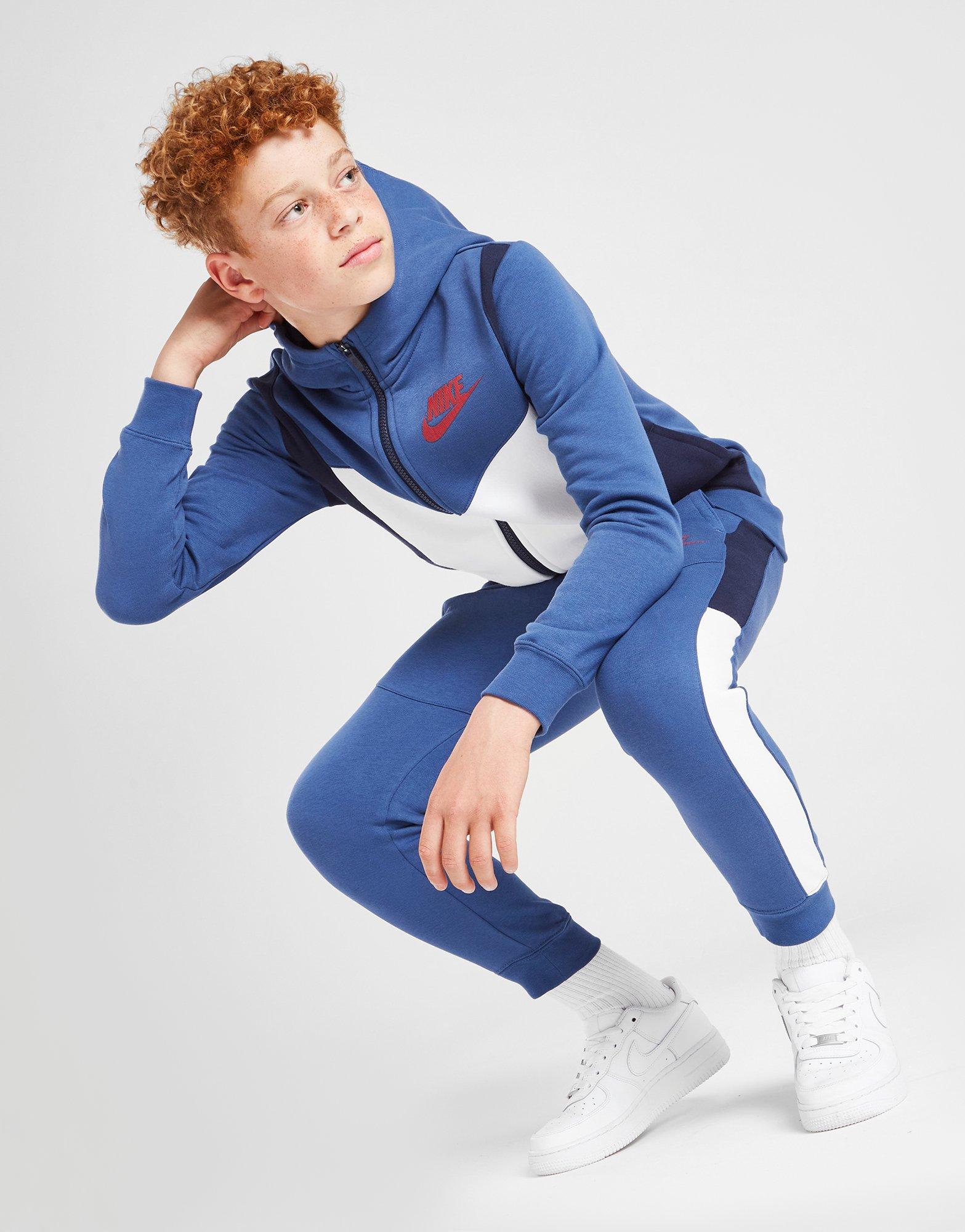nike hybrid fleece hoodie junior