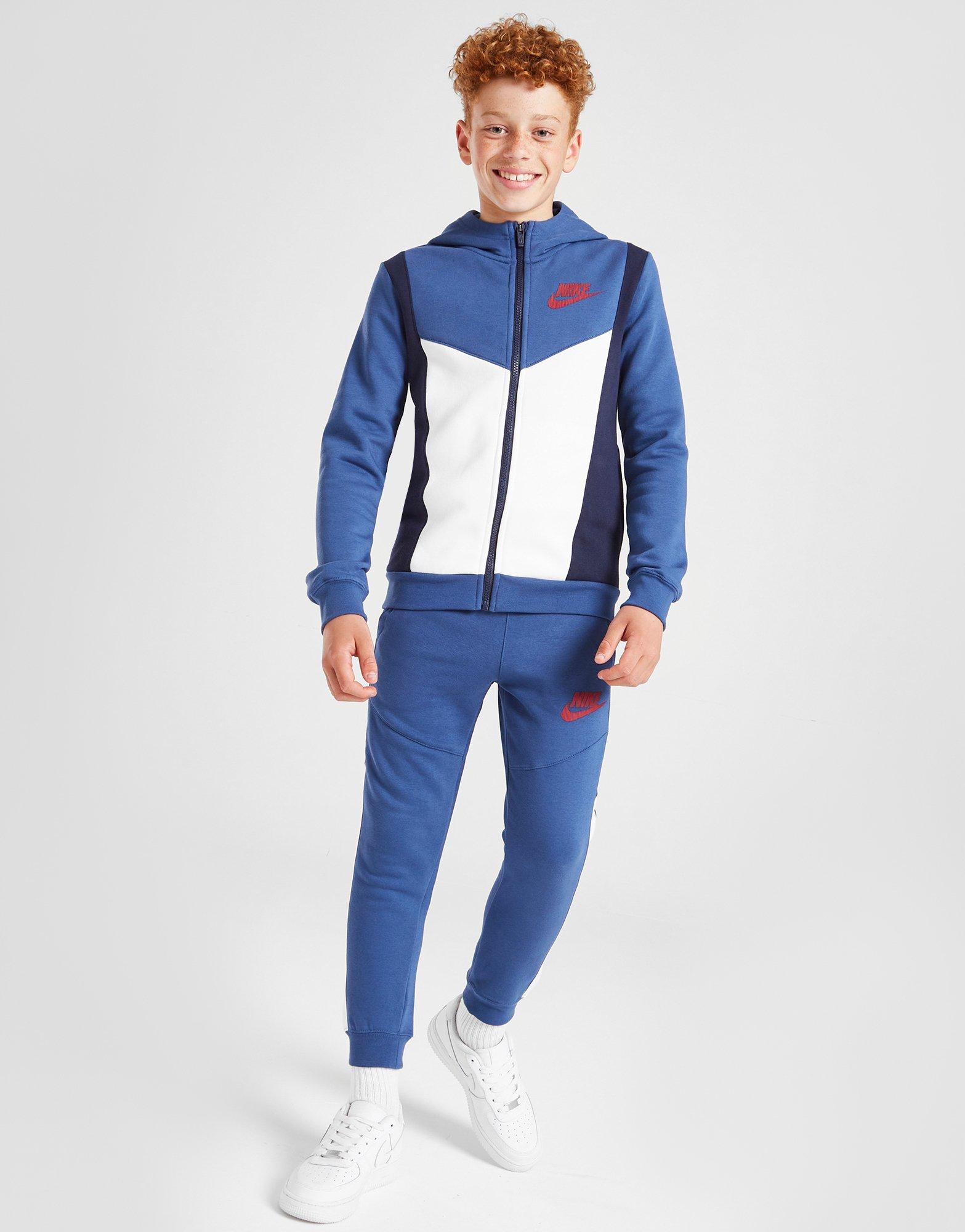Nike Hybrid Fleece Full Zip Hoodie Junior