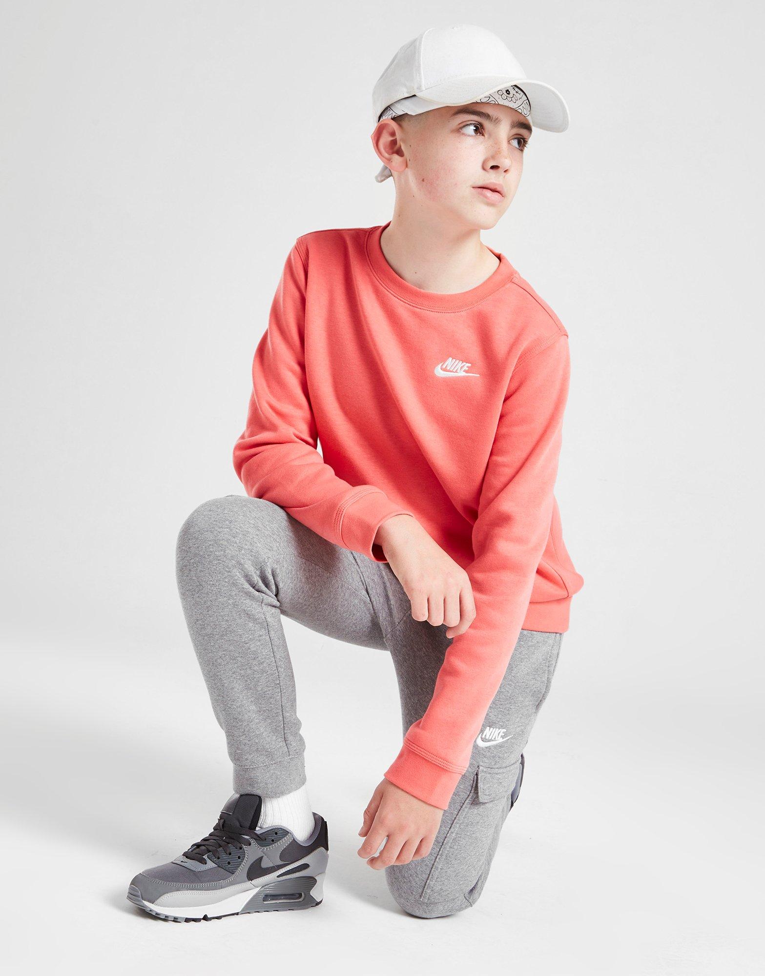 Nike Sportswear Club Fleece Crew Sweatshirt Junior
