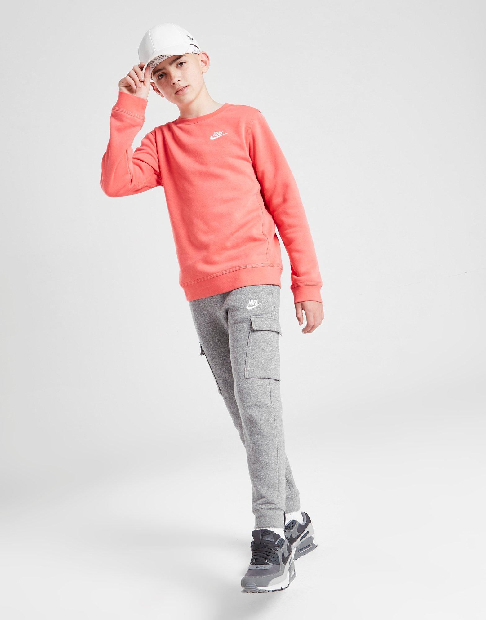 Nike Sportswear Club Fleece Crew Sweatshirt Junior