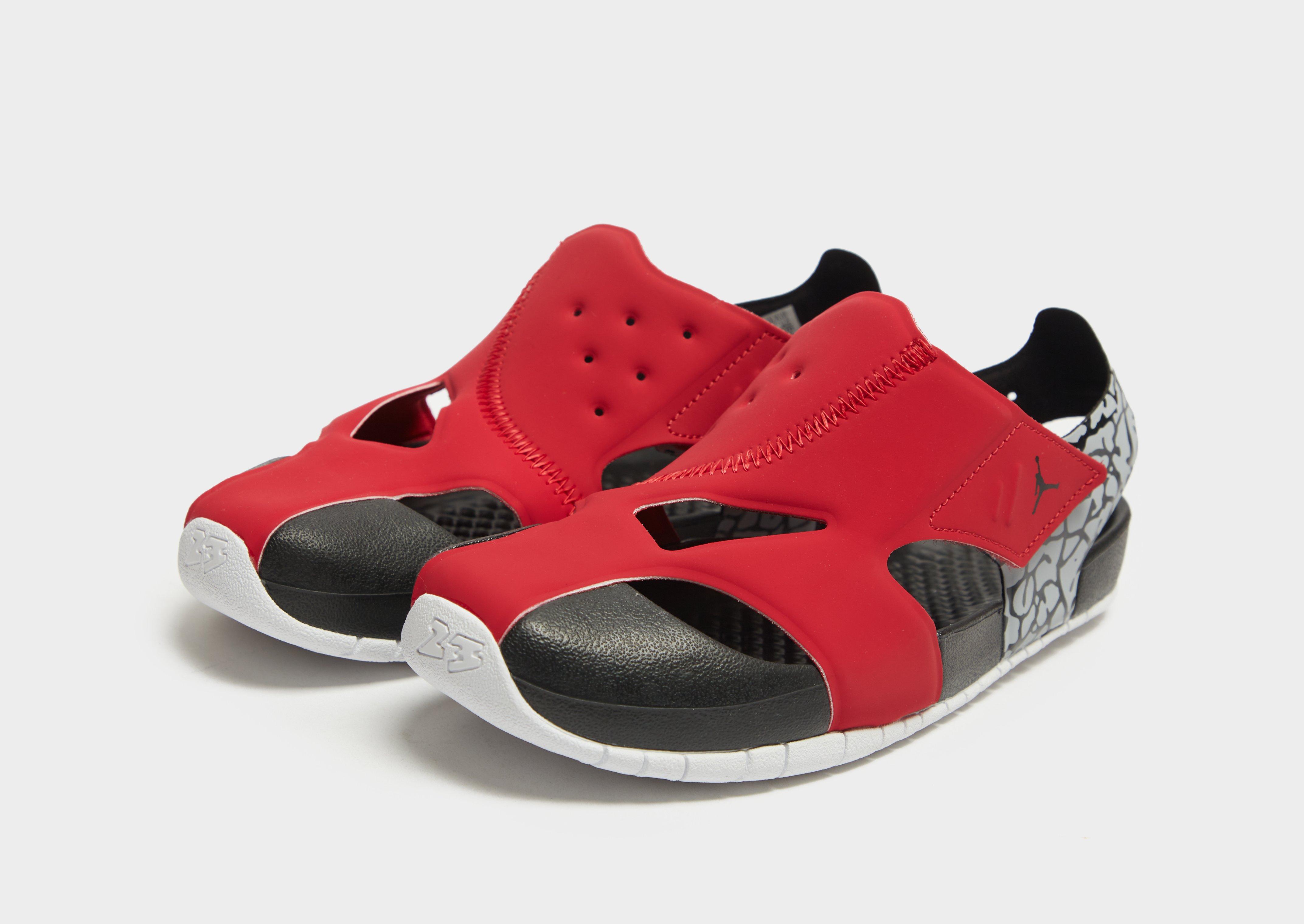 Red Jordan Flare Sandal Children JD Sports UK