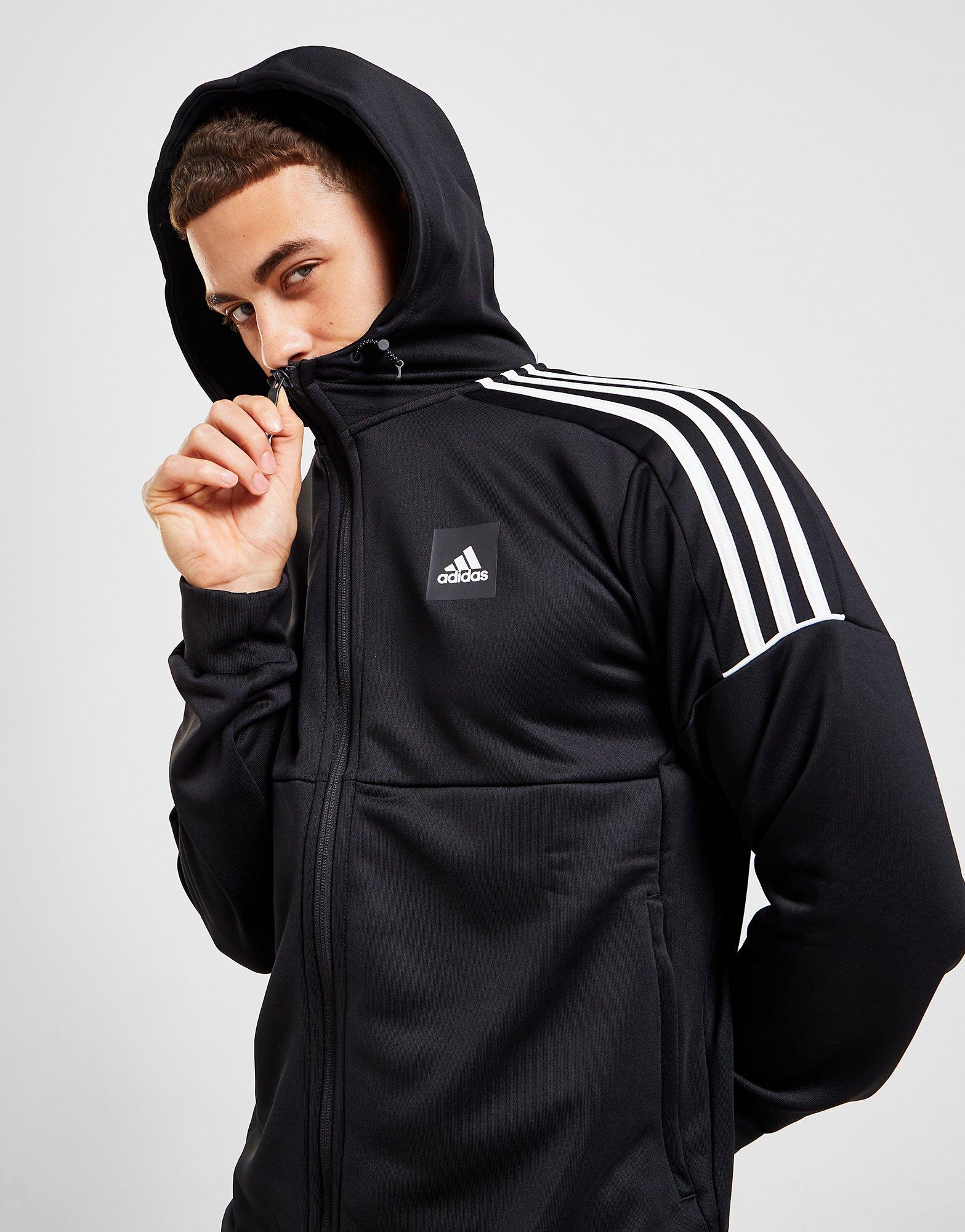 adidas match full zip hoodie