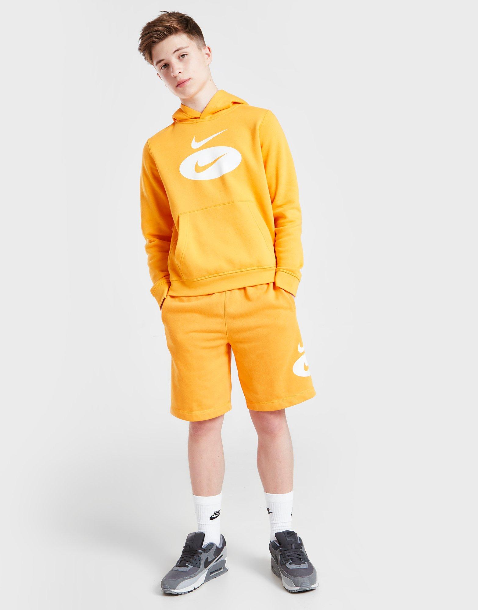 Nike Oval Logo Swoosh Hoodie Junior