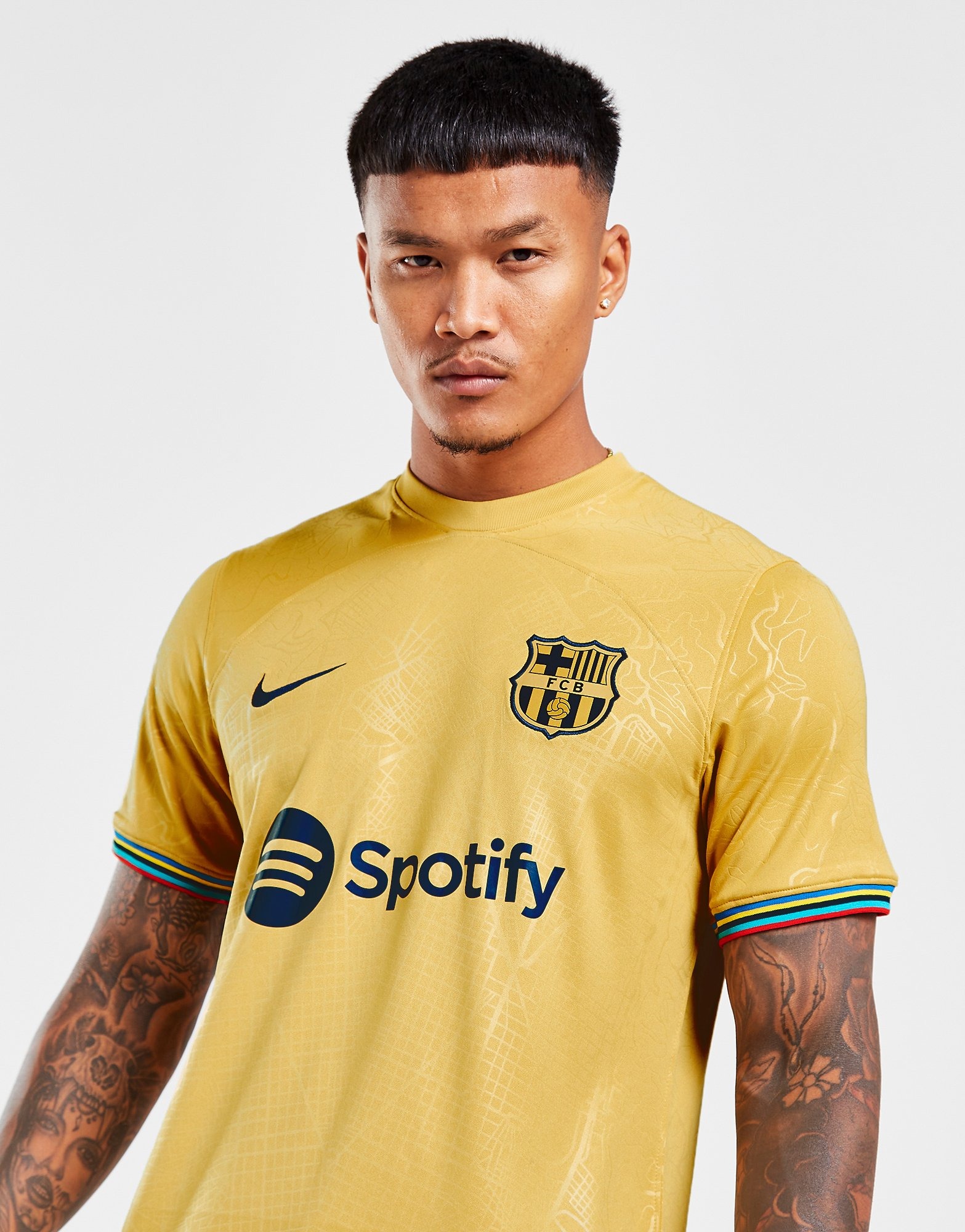 Ithaca het doel Treinstation Nike FC Barcelona 2022/23 Away Shirt - JD Sports Nederland