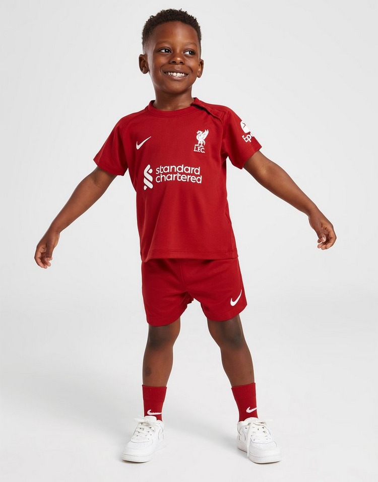 Nike conjunto Liverpool FC 2022/23 1. ª equipación para bebé