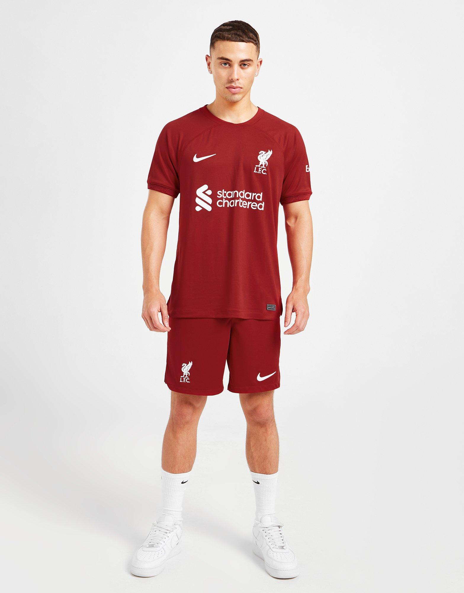 Red Nike Liverpool FC 2023/24 Match Home Shirt JD Sports