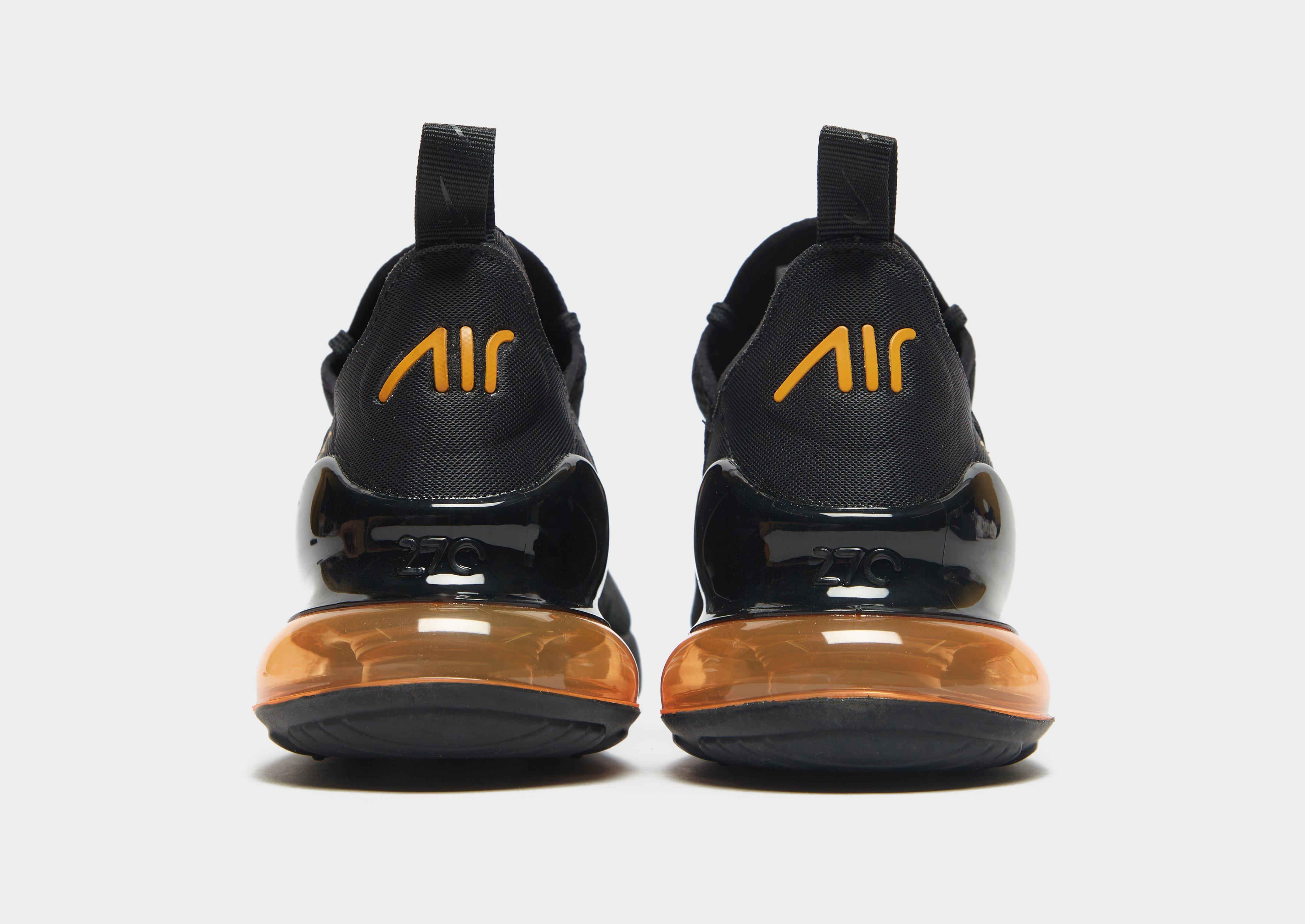 Nike air max 270 shop junior black and gold