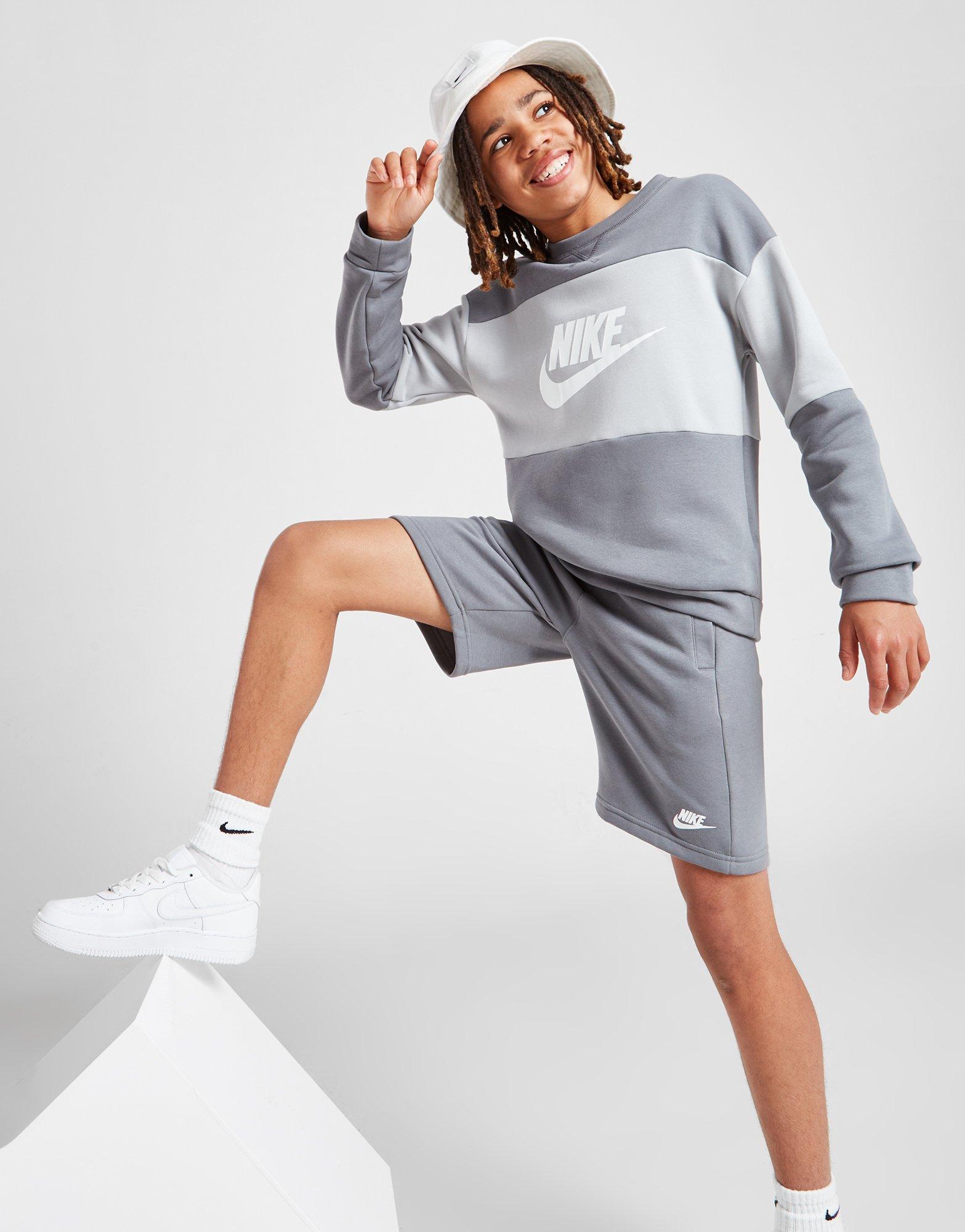 Nike heritage best sale crop crew sweatshirt