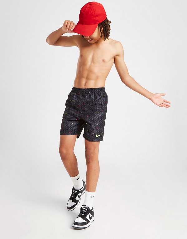 Nike All Over Print Swim Shorts Junior