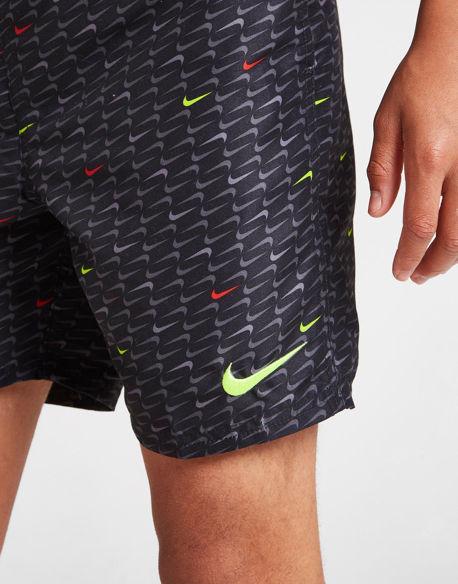 Nike All Over Print Swim Shorts Junior