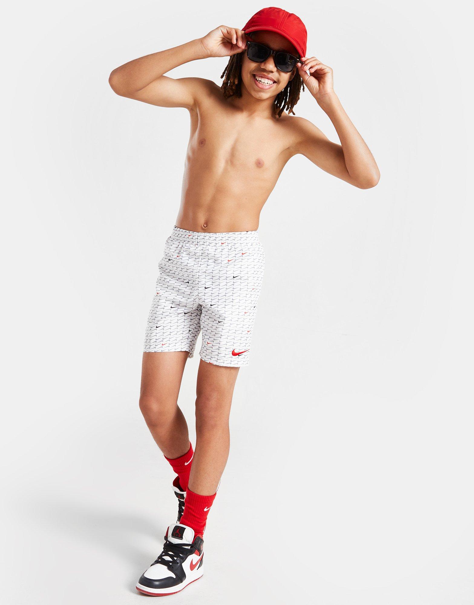 Nike All Over Print Swim Shorts Junior