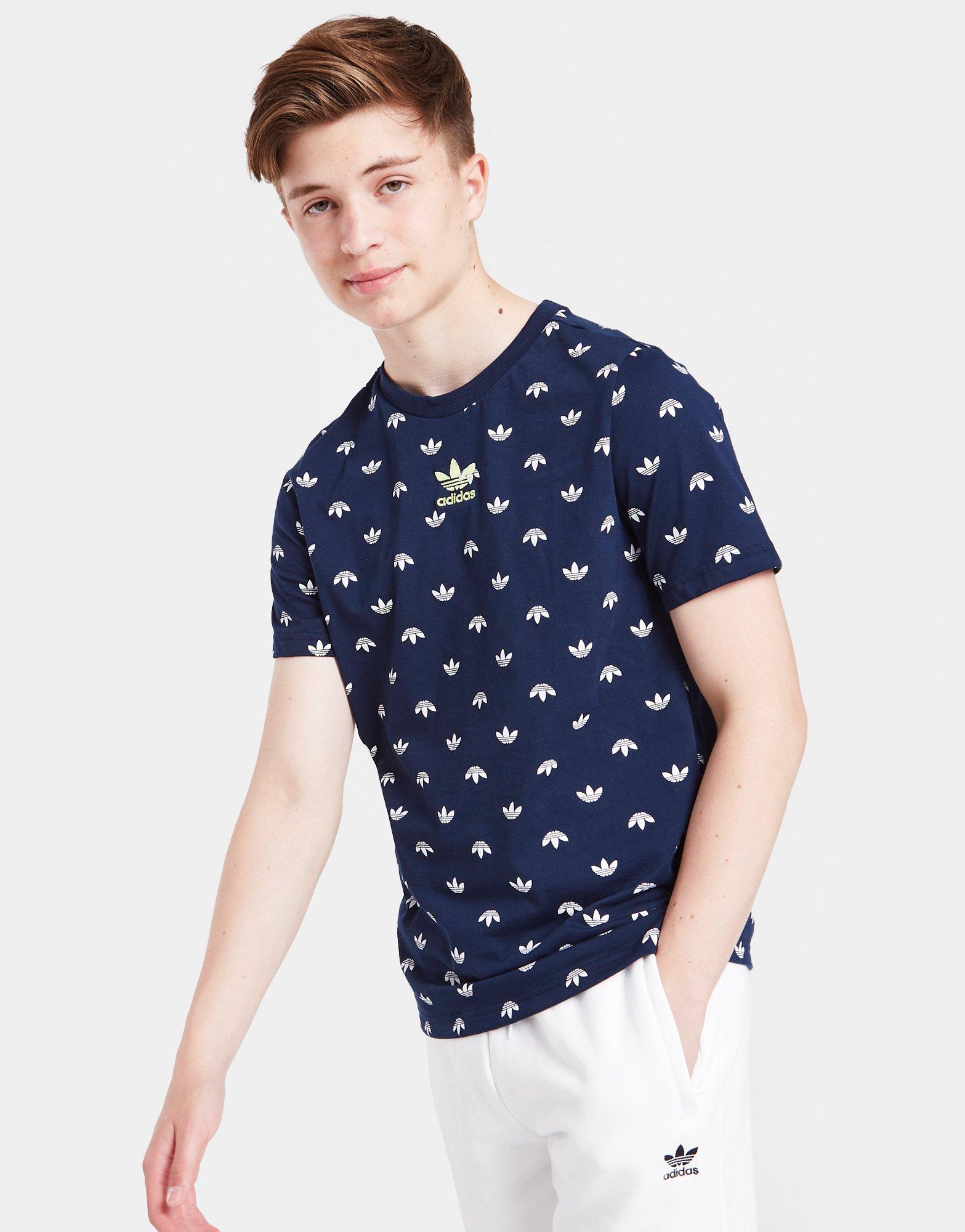 adidas Originals All Over Print T-Shirt Junior