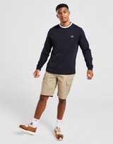 Fred Perry Tramline Long Sleeve T-Shirt