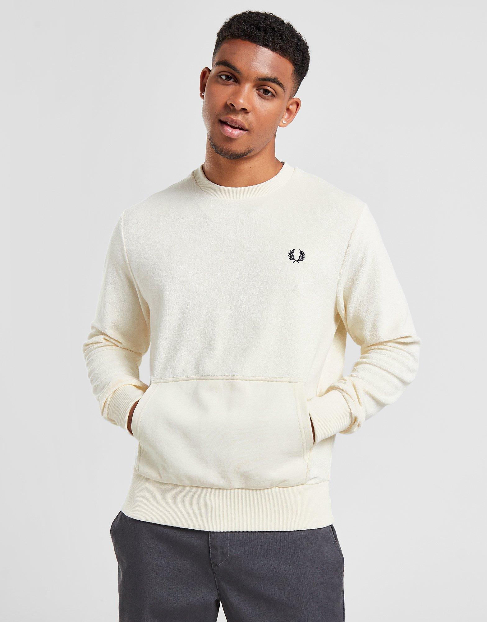 Fred Perry TOWELLING SWEATSHIRT