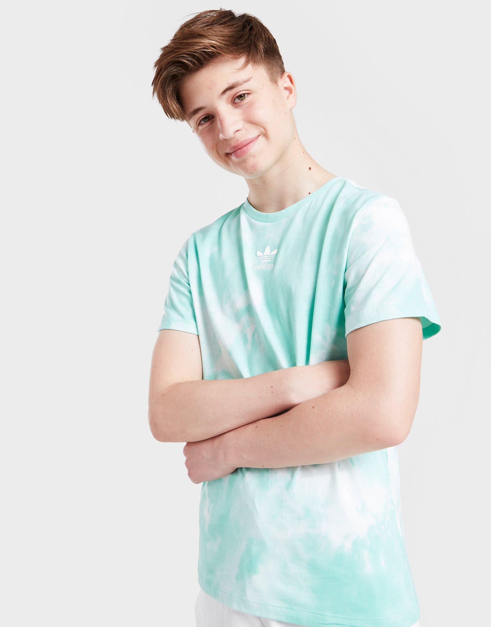 adidas Originals All Over Tie Dye T-Shirt Junior
