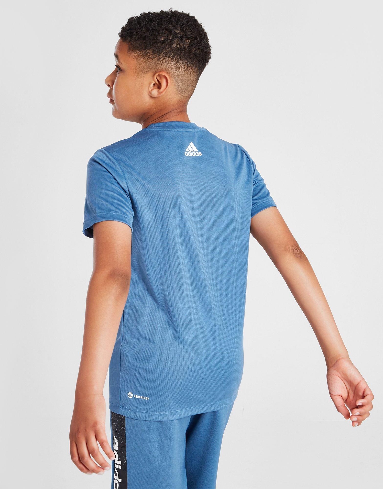 adidas Fade Graphic T-Shirt Junior