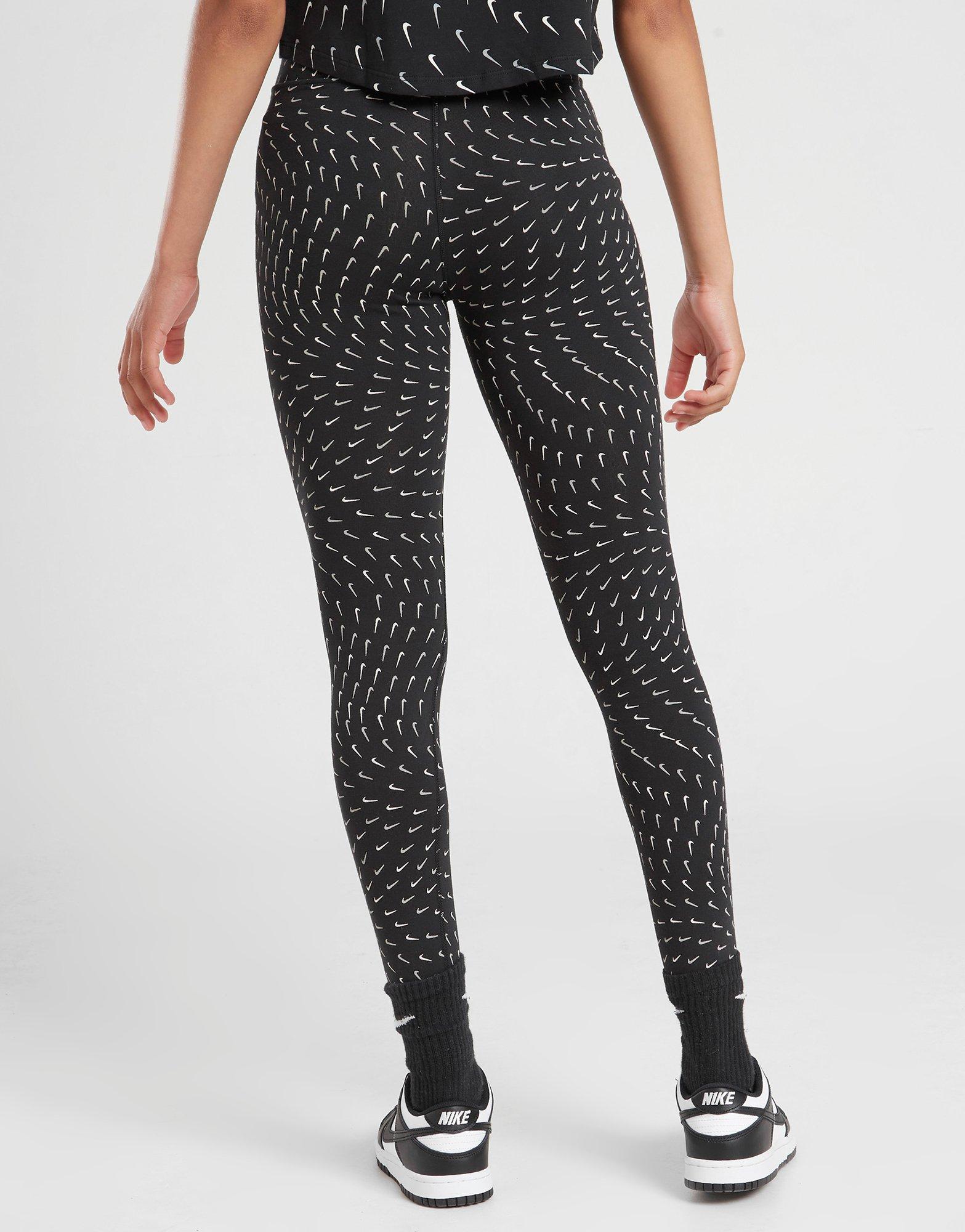 Nike Girls' Sportswear Essential Swoosh Leggings Junior