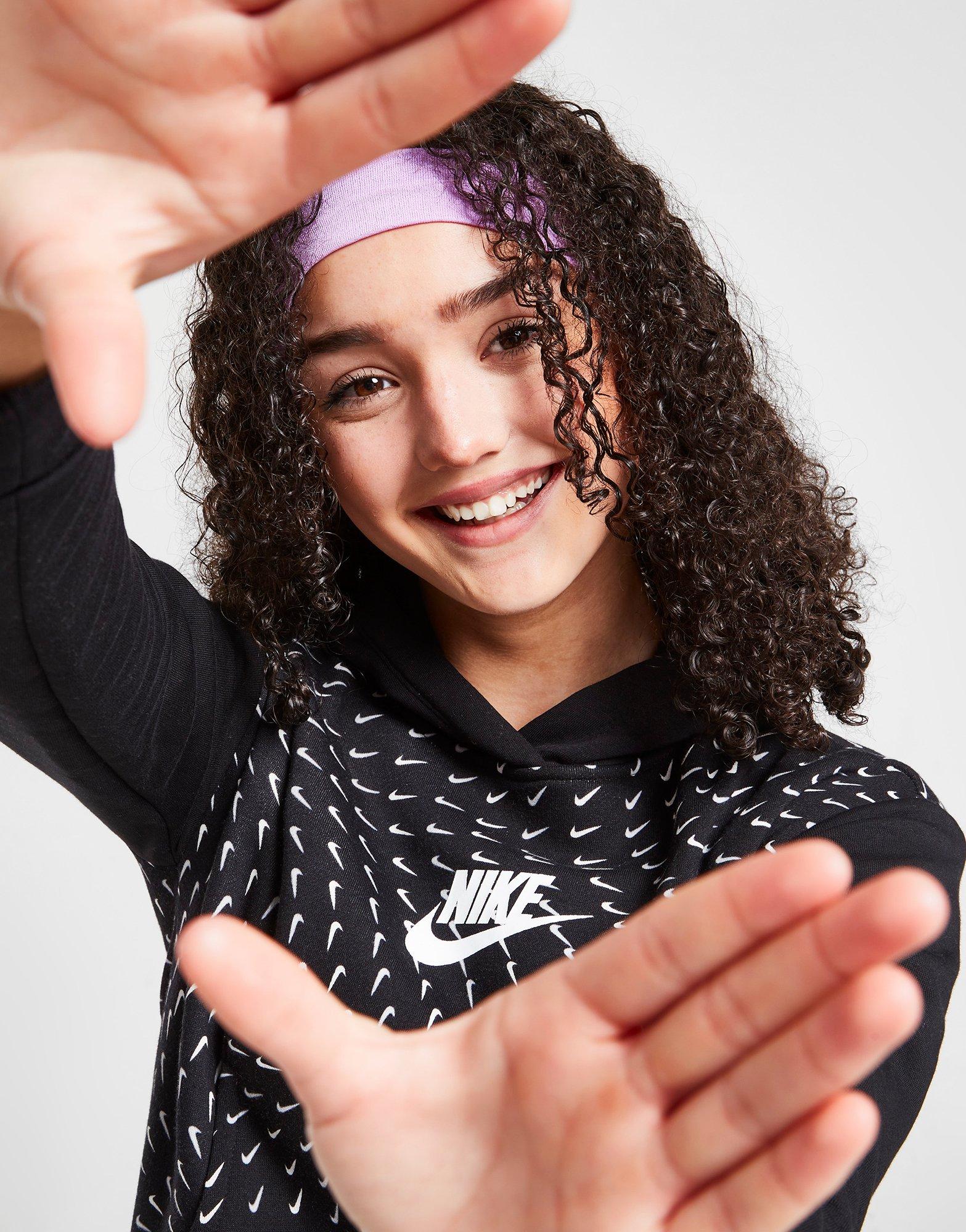 Nike Girls' Swoosh Fleece Hoodie Junior
