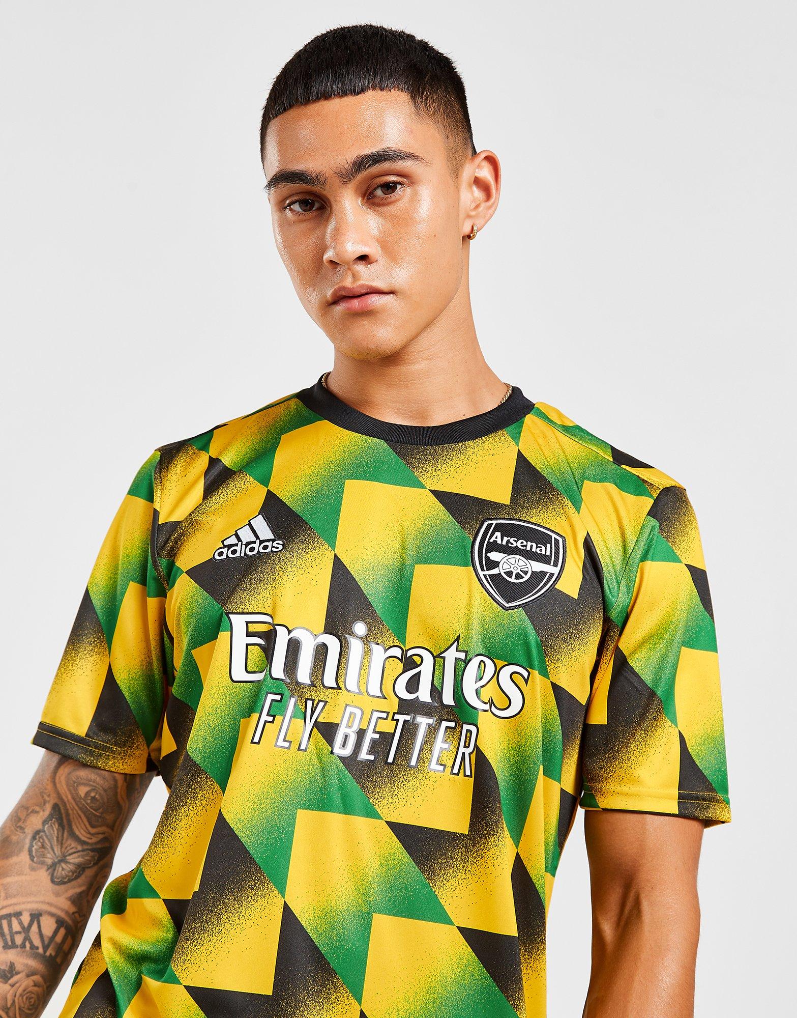 arsenal pre match jersey