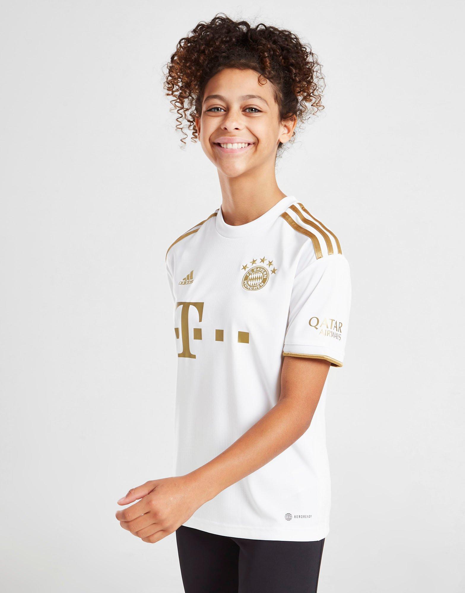 adidas FC Bayern Munich 2022/23 Away Shirt Junior