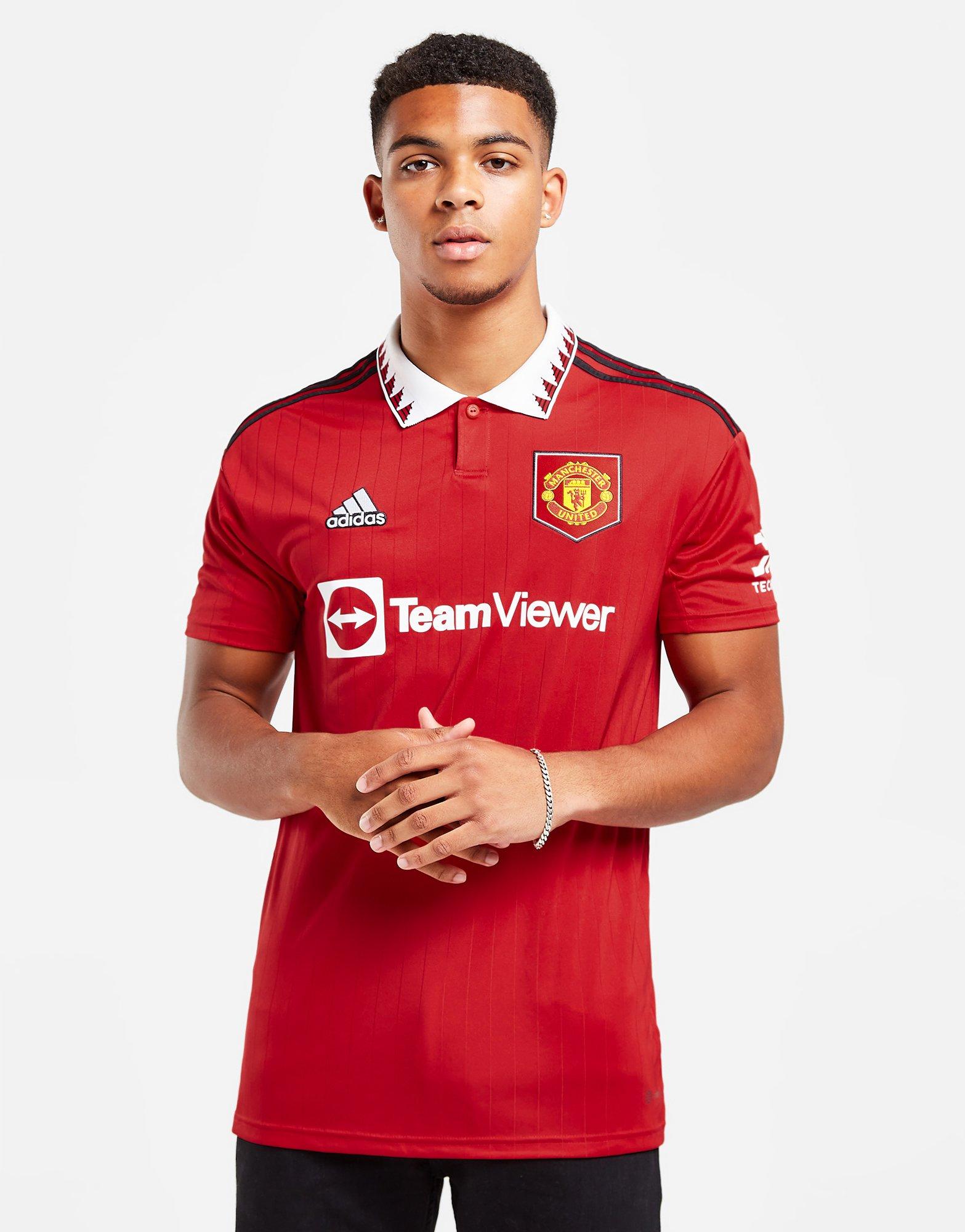 Men's adidas Red Manchester United 2019/20 Home Authentic Jersey