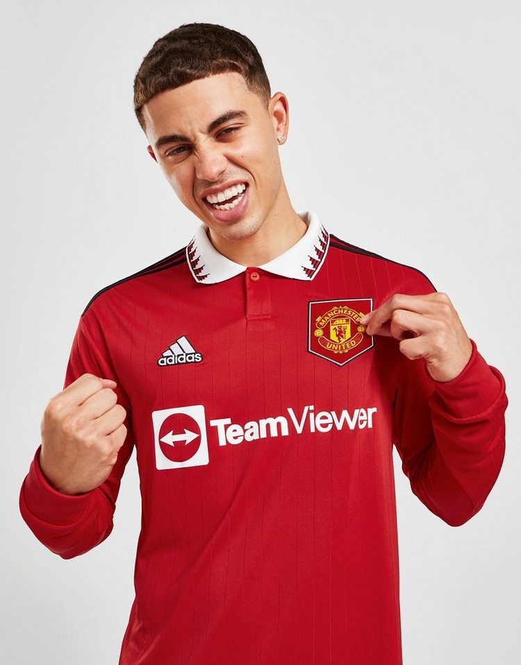 adidas Manchester United 2022/23 Long Sleeve Home Shirt