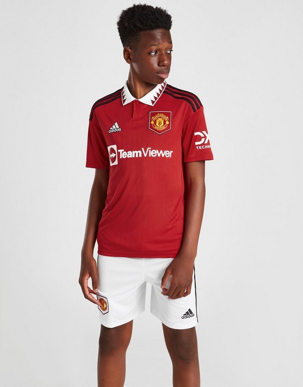 adidas Manchester United FC 2022/23 Home Shirt Junior