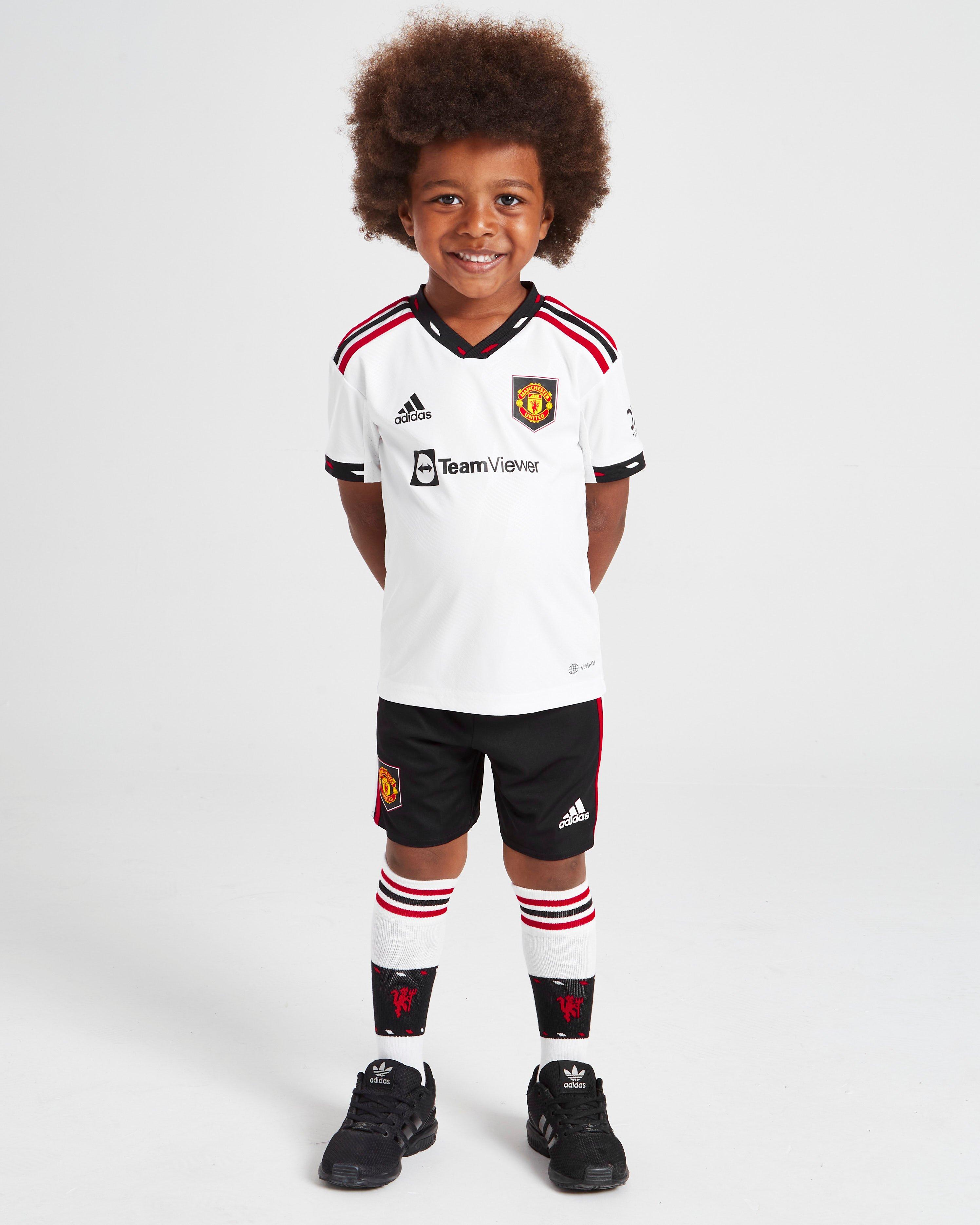 Retro Manchester United Third Kids Football Kit 86 - SoccerLord