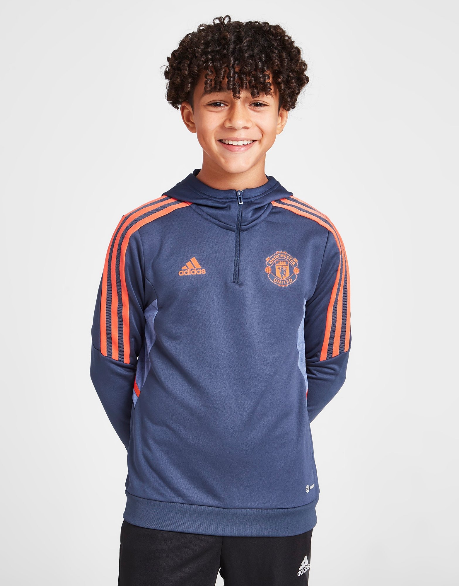 JD Sports Bambino Abbigliamento Maglioni e cardigan Felpe e hoodies Hoodies Manchester United FC Track Hoodie Junior 