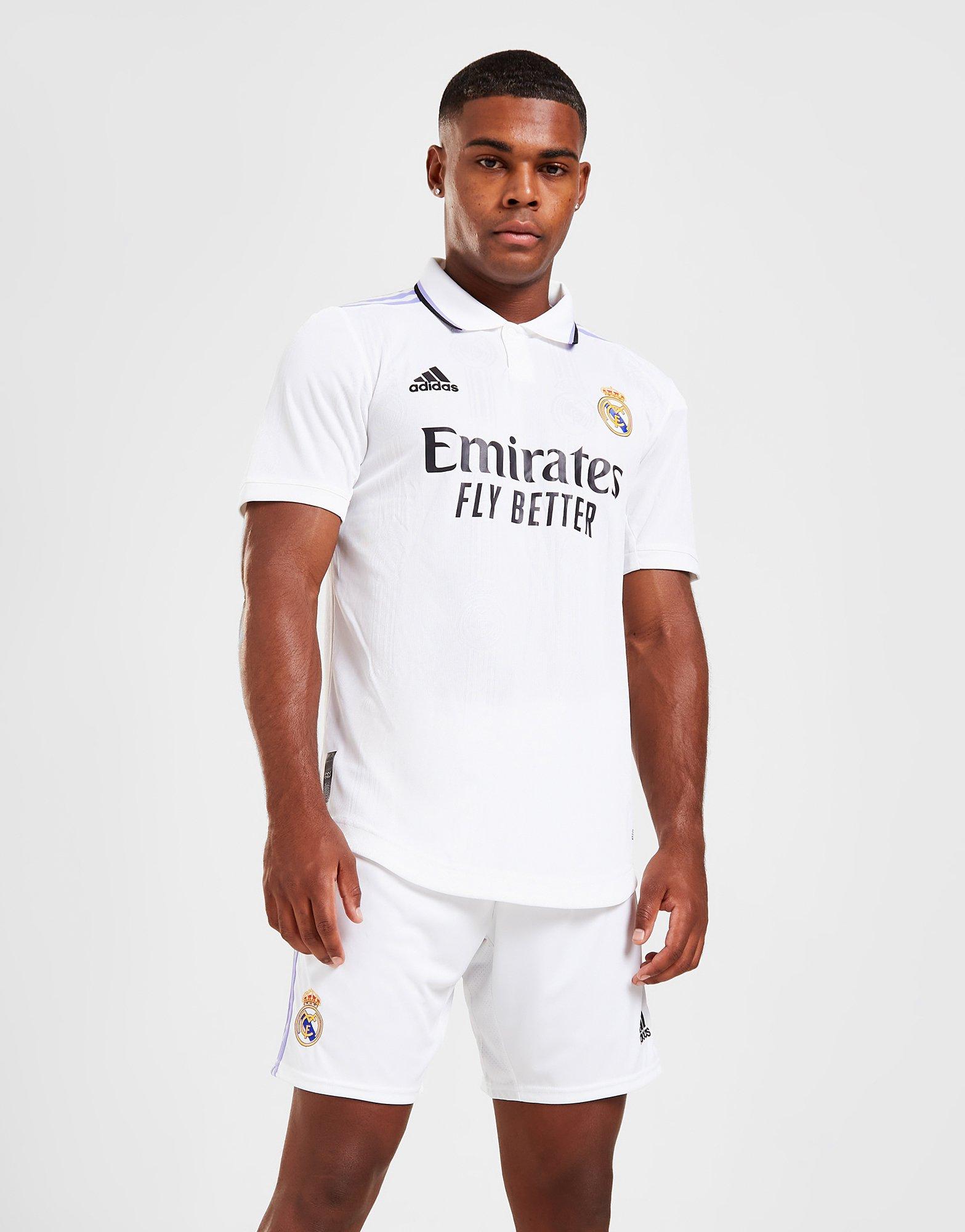 Wit adidas Real Madrid 2022/23 Home Shorts JD Sports
