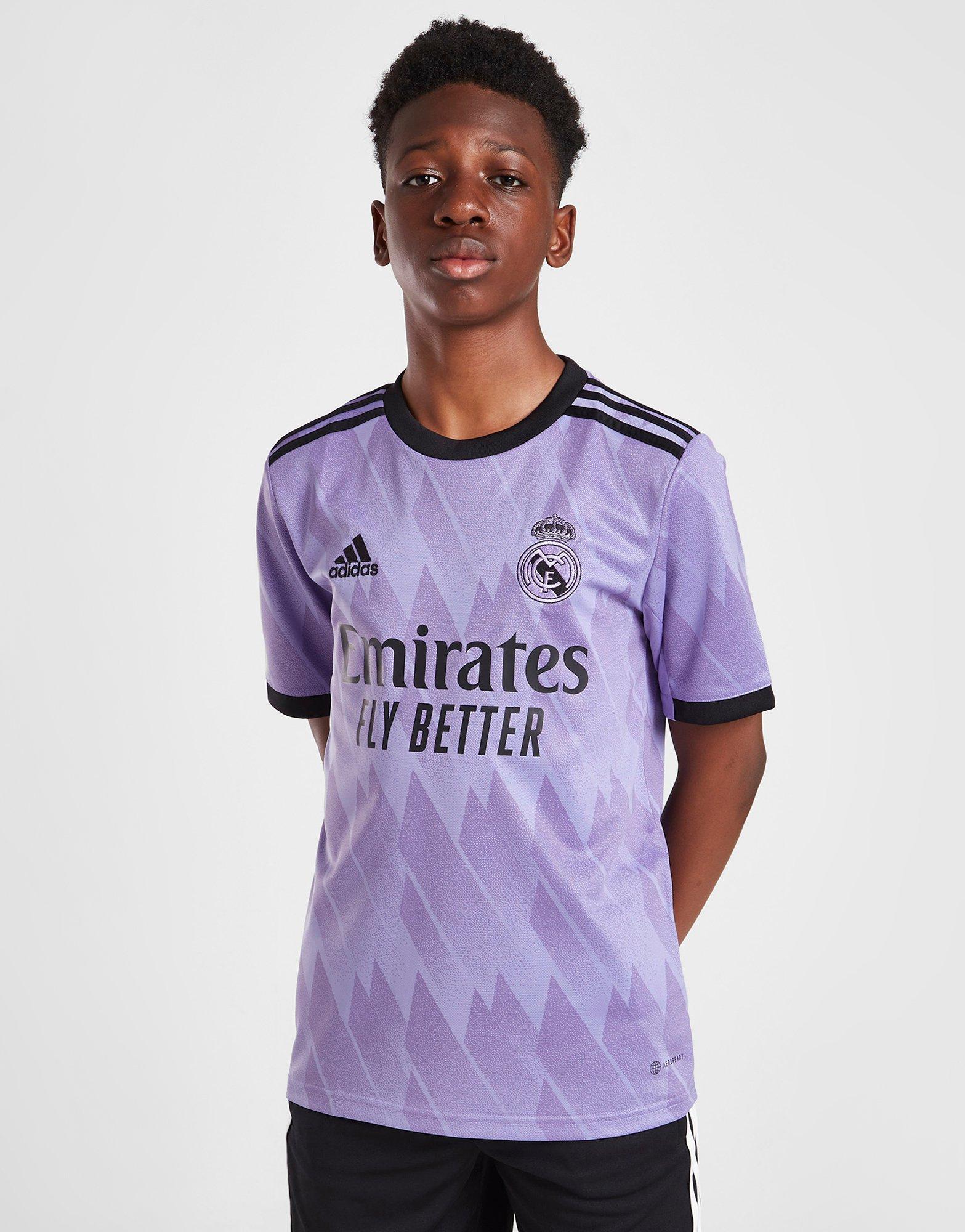 adidas Real Madrid 2022/23 Away Shirt Junior