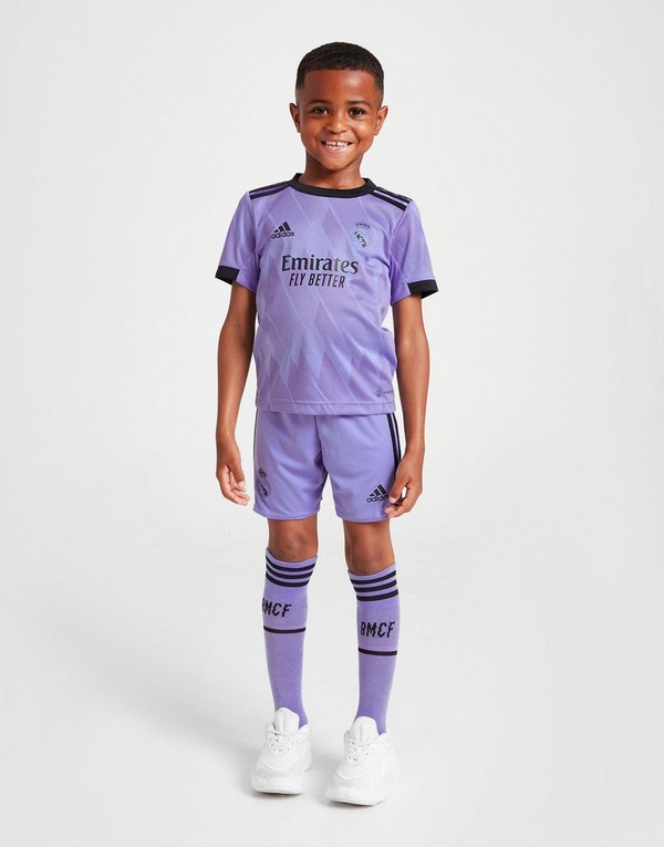 adidas Real Madrid 2022/23 Away Kit Children