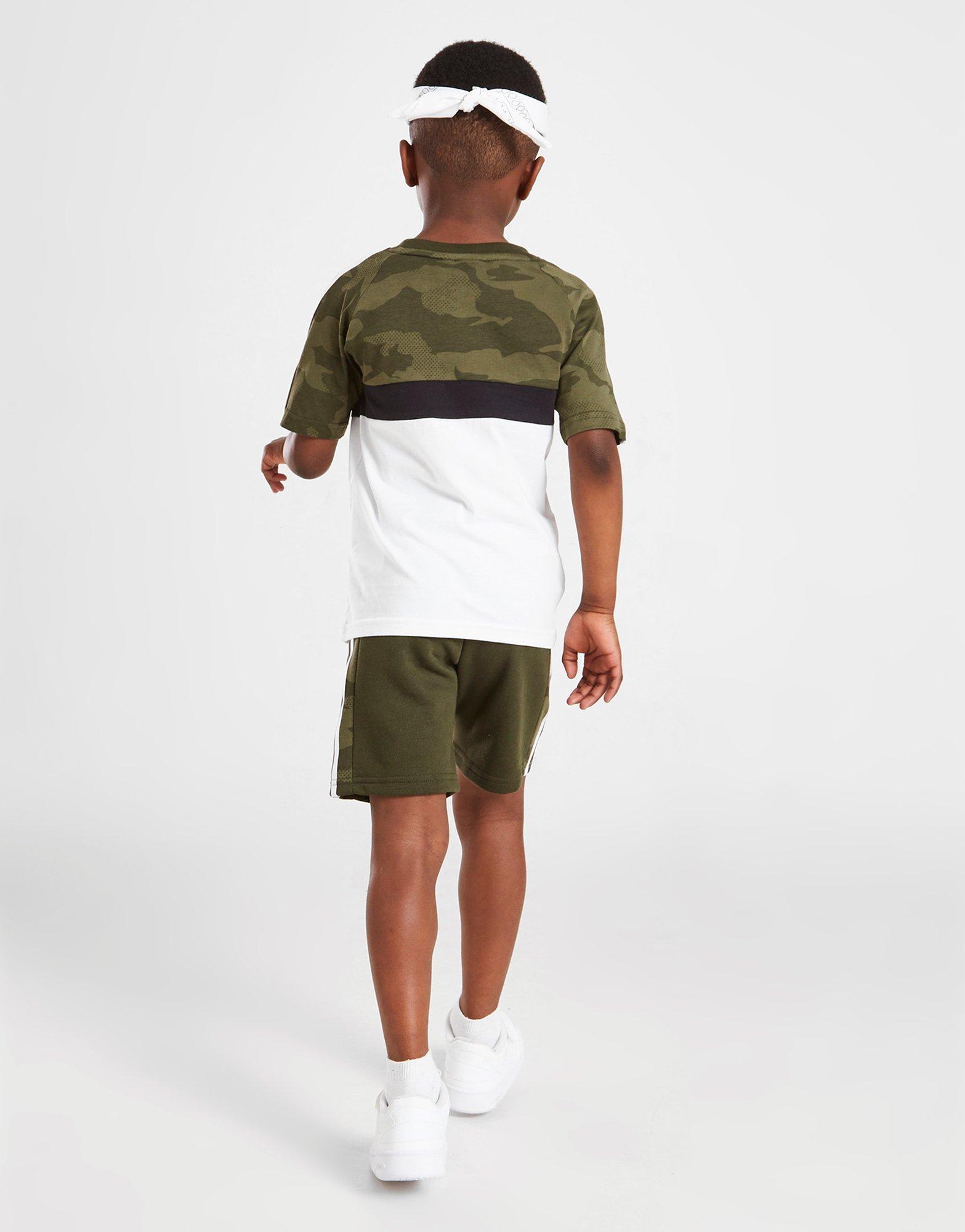 adidas Originals Camo Itasca T-Shirt/Shorts Set Children