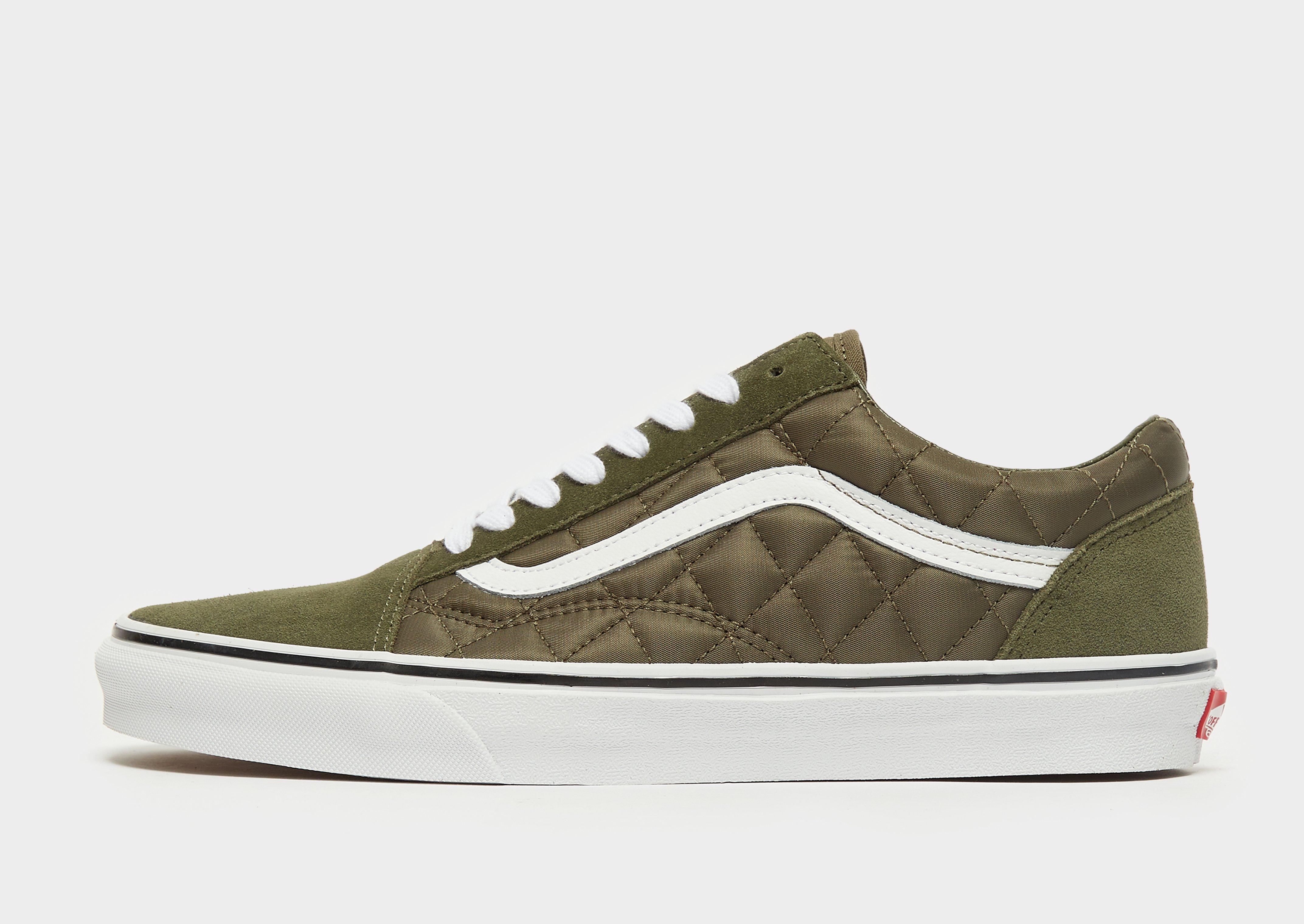 khaki green vans womens