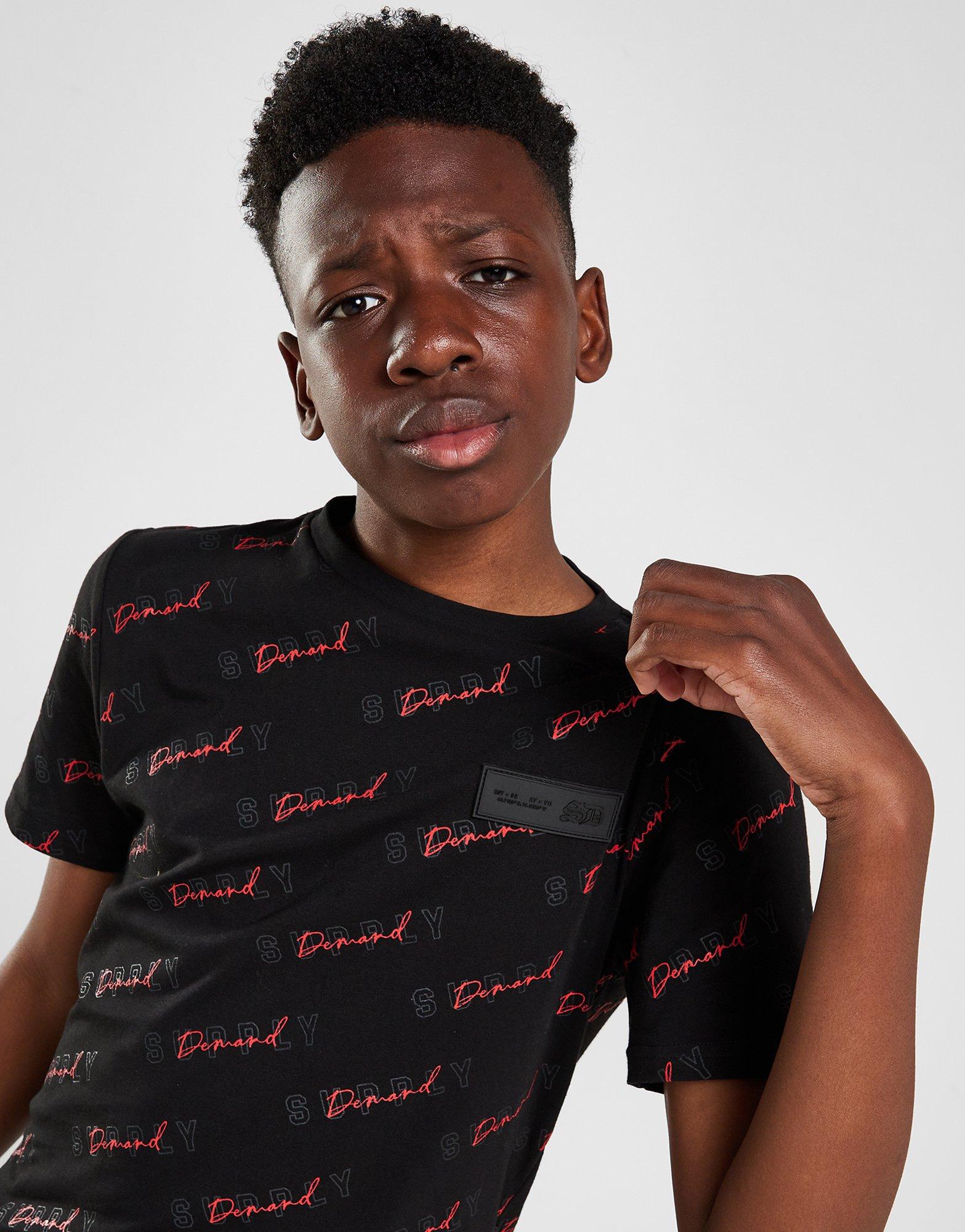 Supply & Demand Arrow Script T-Shirt Junior