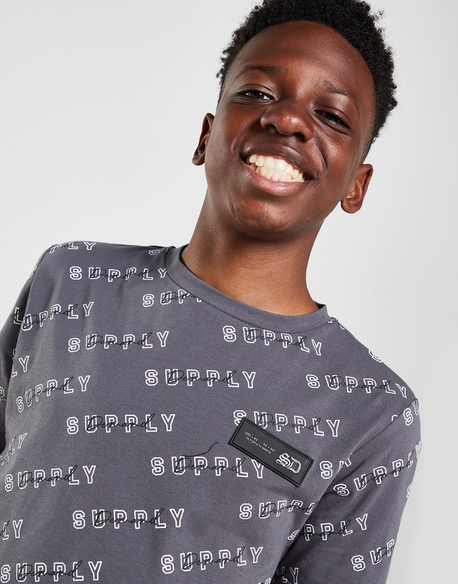 Supply & Demand Arrow Script T-Shirt Junior