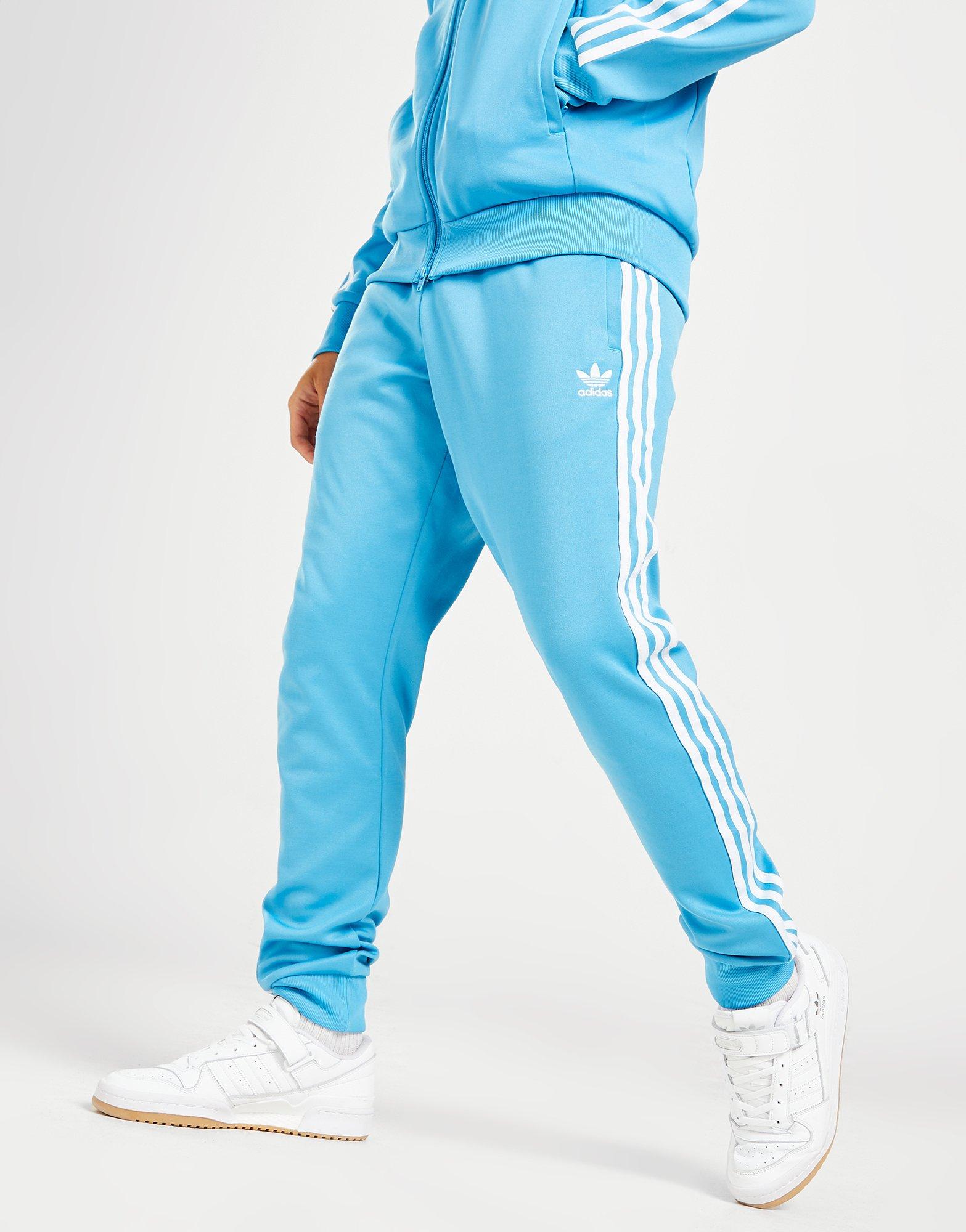 sst track pants ash blue