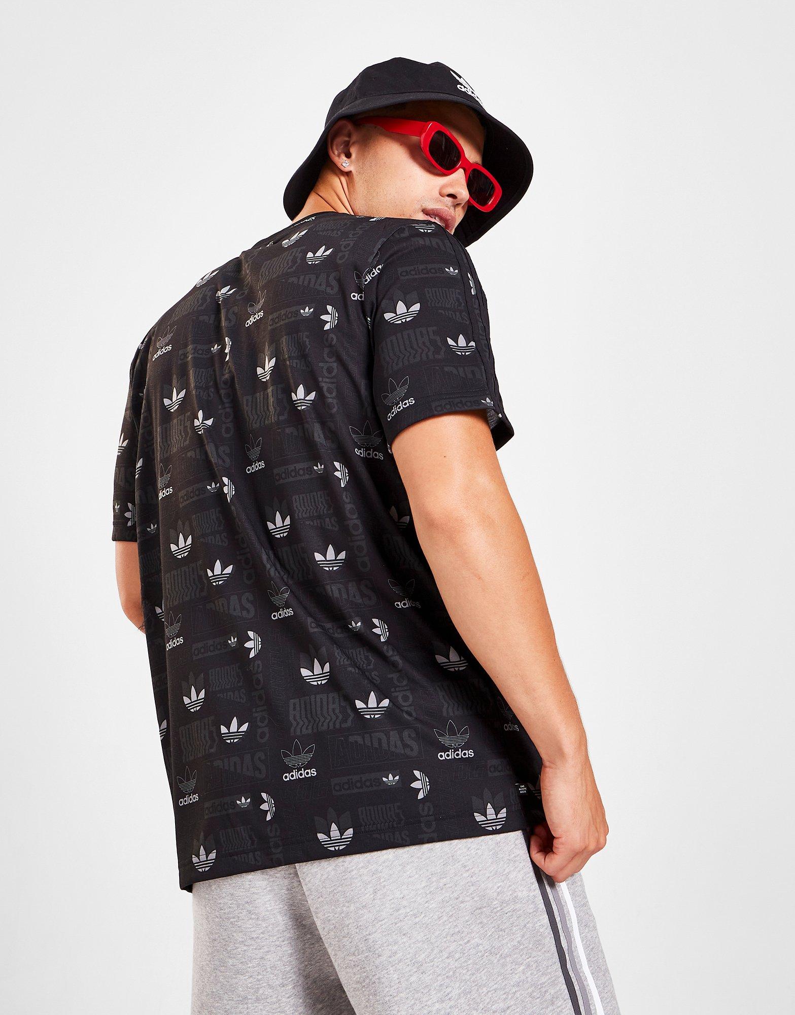 adidas Originals Sticker All Over Print T-Shirt
