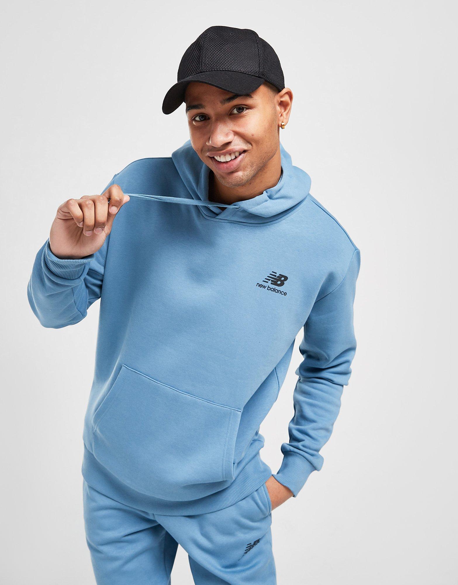 new balance blue hoodie