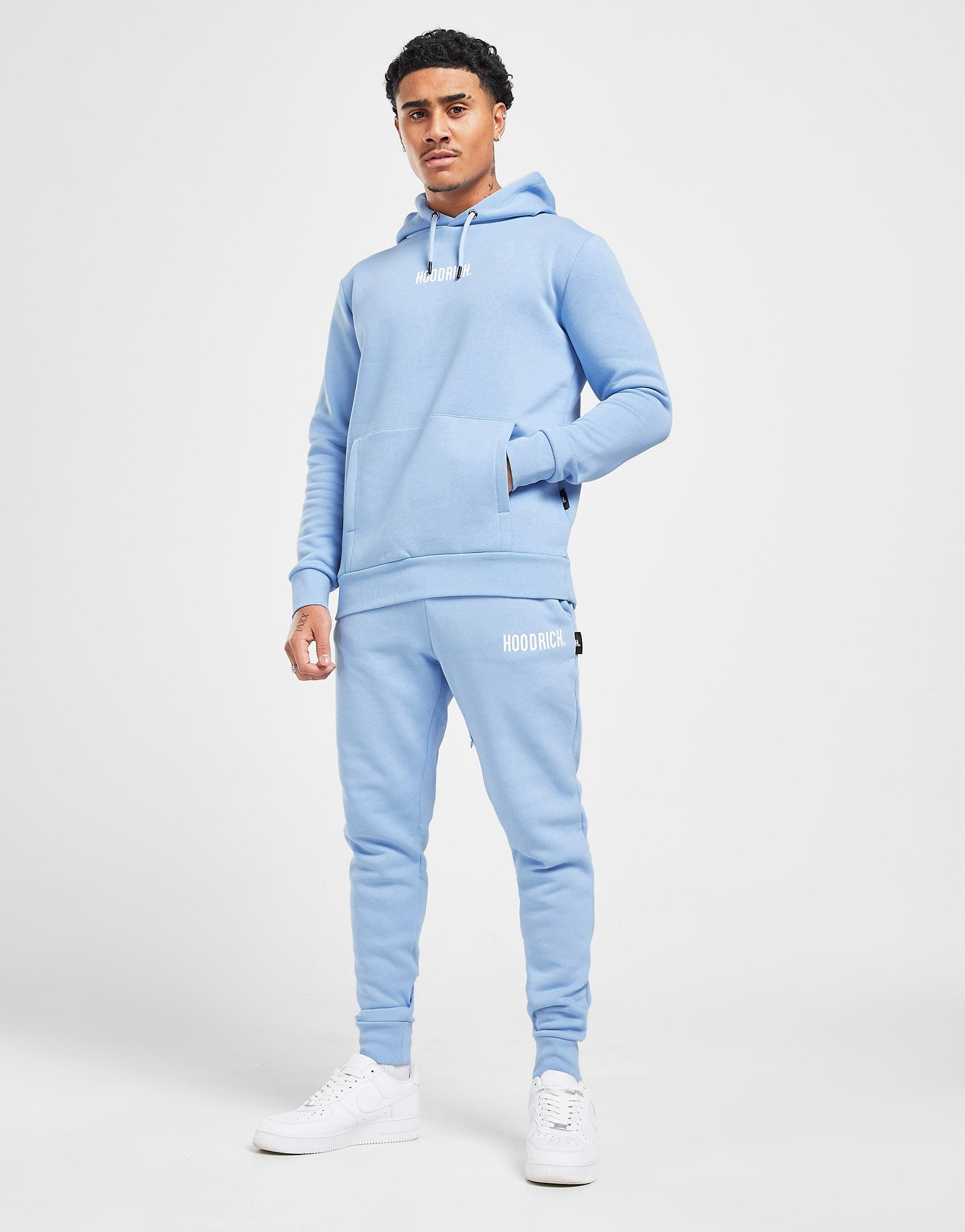 blue hoodrich joggers